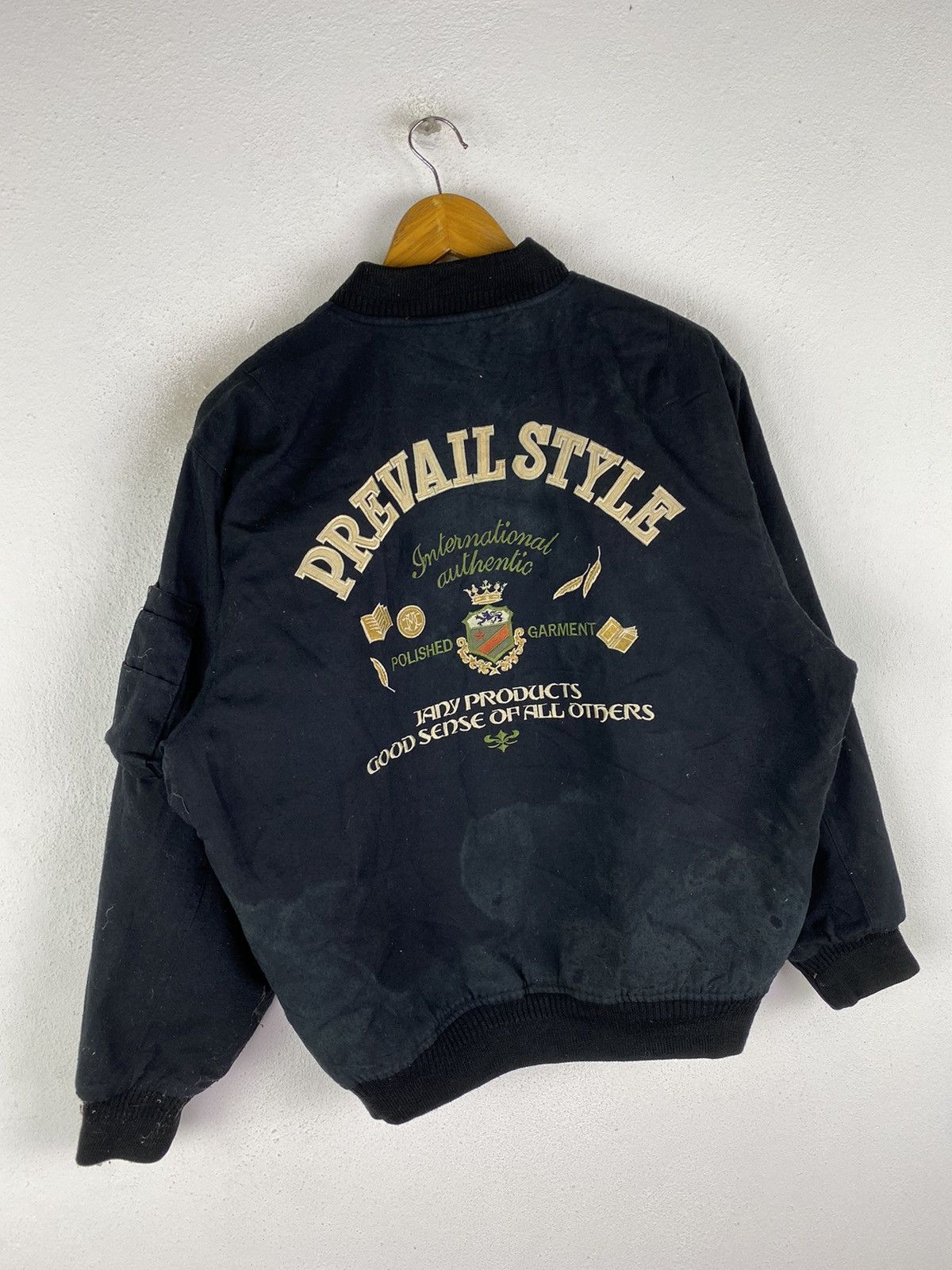 Japanese Brand 🔥DHL SHIPPING🔥 JANY PRODUCTS INTERNATIONAL COLLECTION BOMBER Size US L / EU 52-54 / 3 - 3 Thumbnail