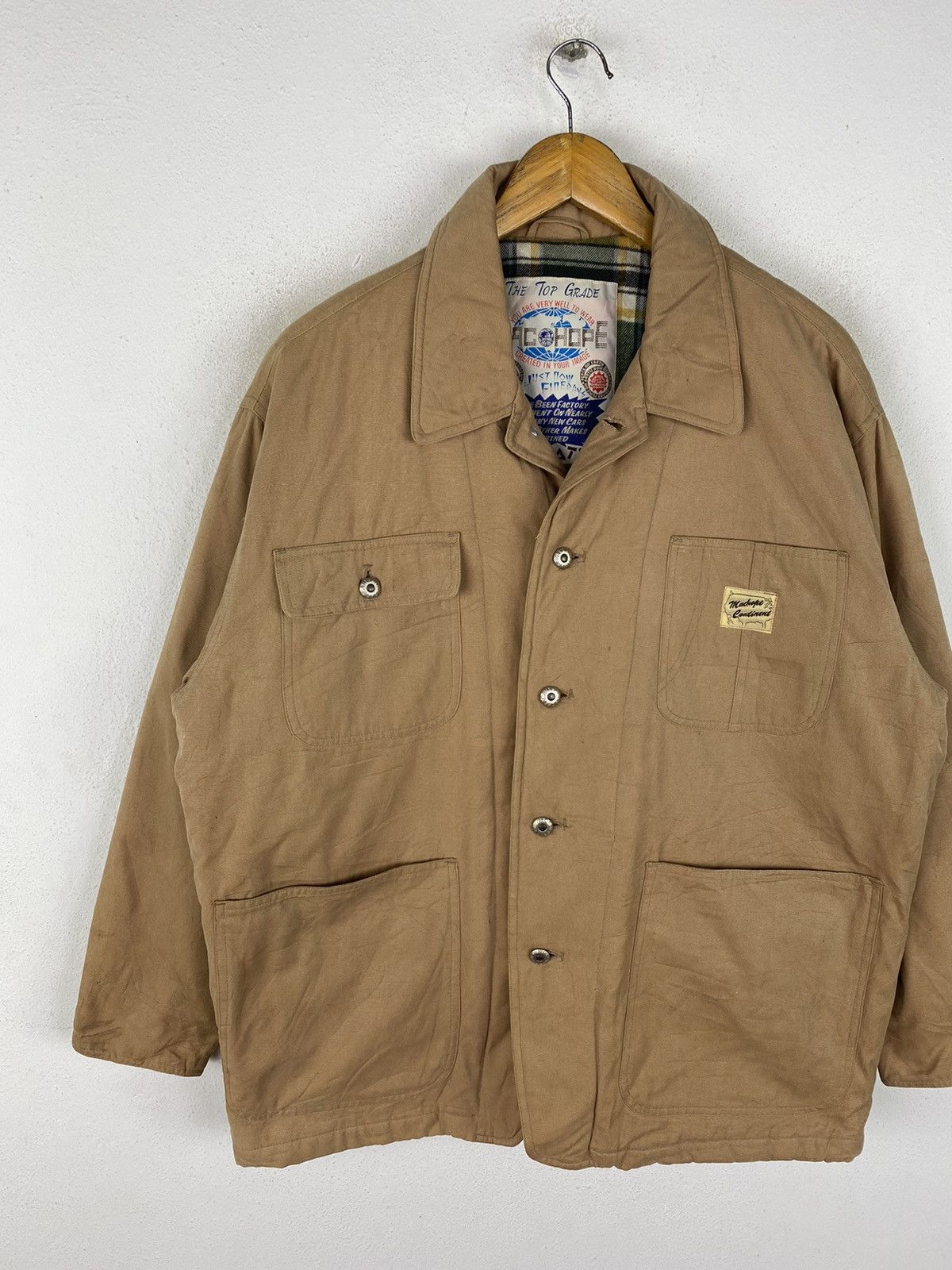Japanese Brand WORKER STYLE JACKET BY MAC HOPE Size US M / EU 48-50 / 2 - 3 Thumbnail