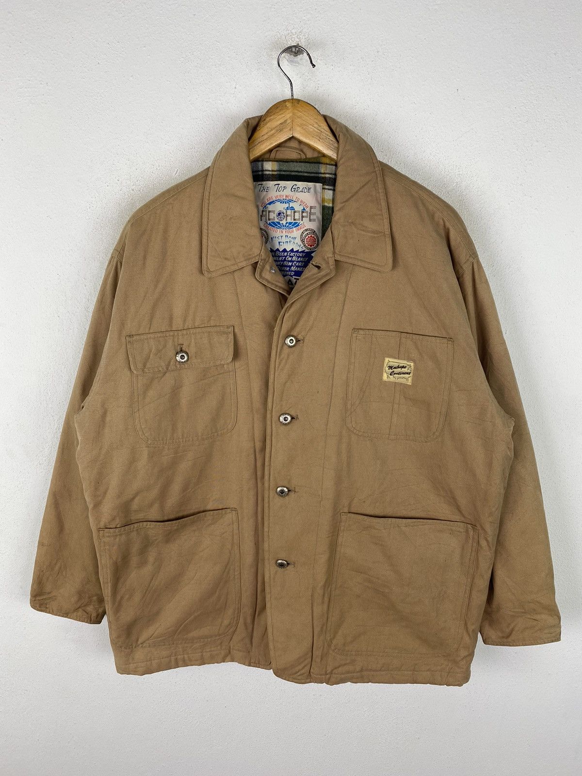 Japanese Brand WORKER STYLE JACKET BY MAC HOPE Size US M / EU 48-50 / 2 - 1 Thumbnail