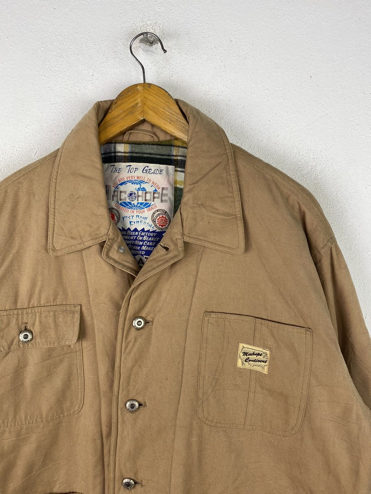 Japanese Brand WORKER STYLE JACKET BY MAC HOPE Size US M / EU 48-50 / 2 - 5 Thumbnail