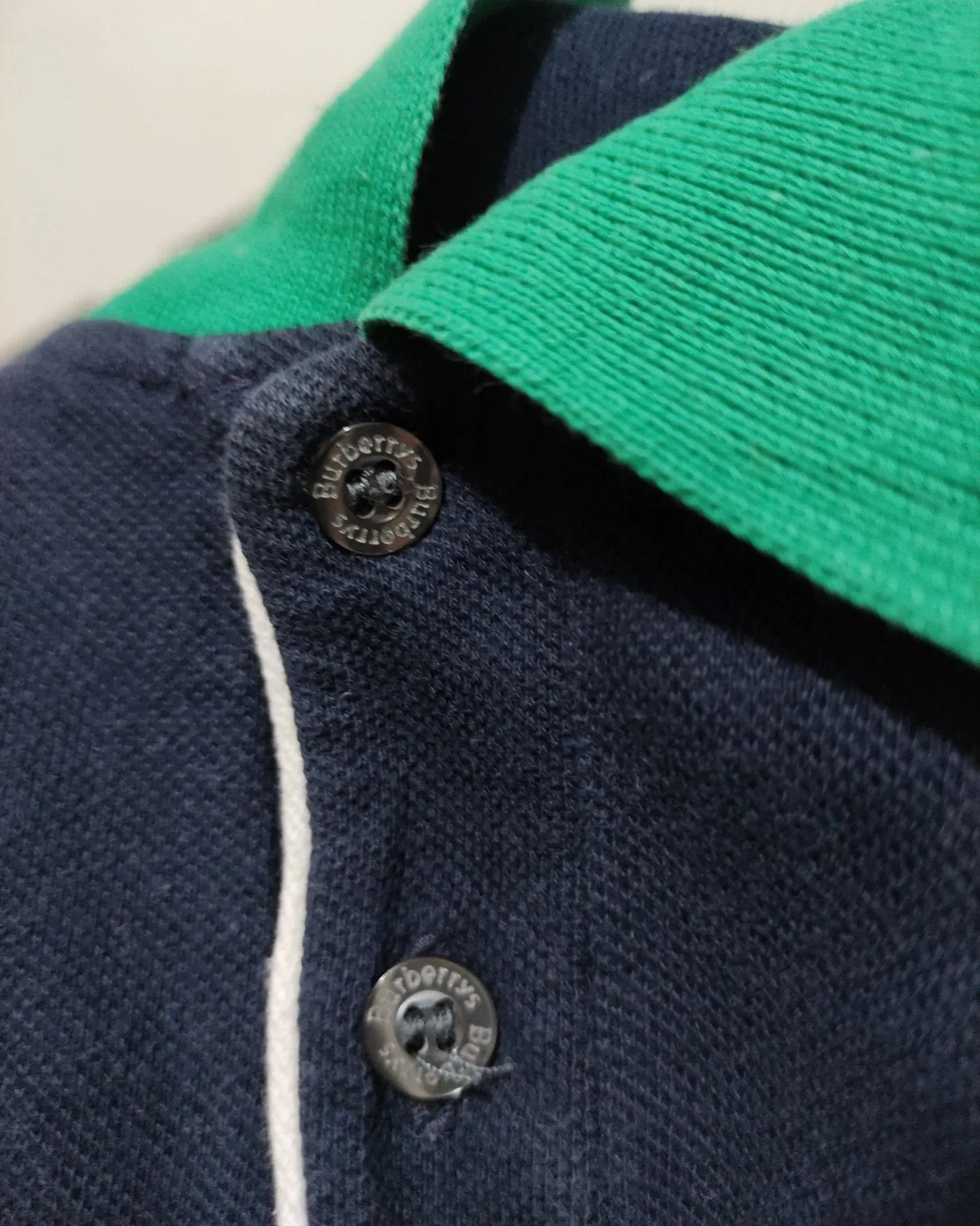 Burberry Rare Vintage Burberry Polo Shirt Size US M / EU 48-50 / 2 - 9 Thumbnail