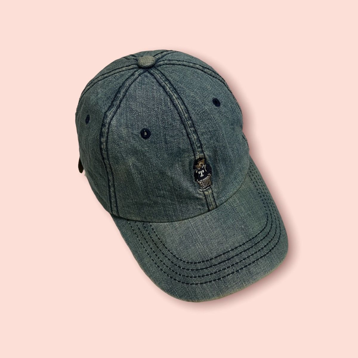 Antik Denim × Vintage VINTAGE TEENIE WEENIE BEAR LEATHER STRAPBACK Size ONE SIZE - 4 Thumbnail