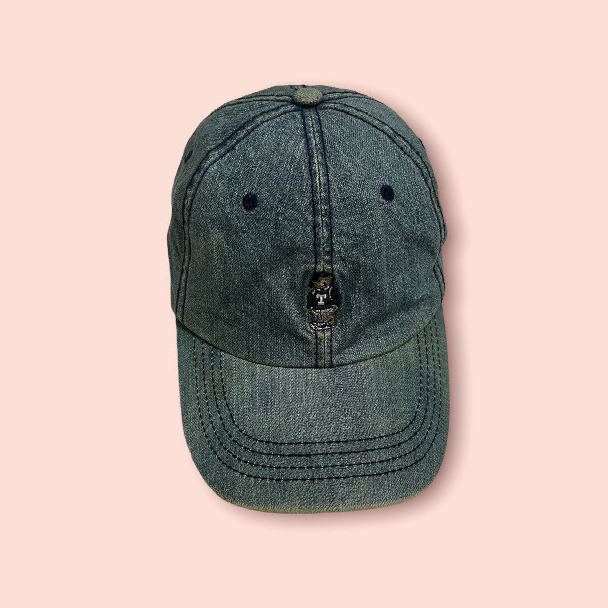 Antik Denim × Vintage VINTAGE TEENIE WEENIE BEAR LEATHER STRAPBACK Size ONE SIZE - 2 Thumbnail