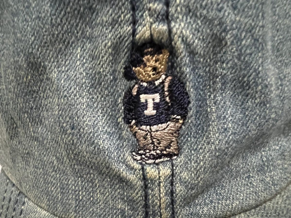 Antik Denim × Vintage VINTAGE TEENIE WEENIE BEAR LEATHER STRAPBACK Size ONE SIZE - 3 Thumbnail
