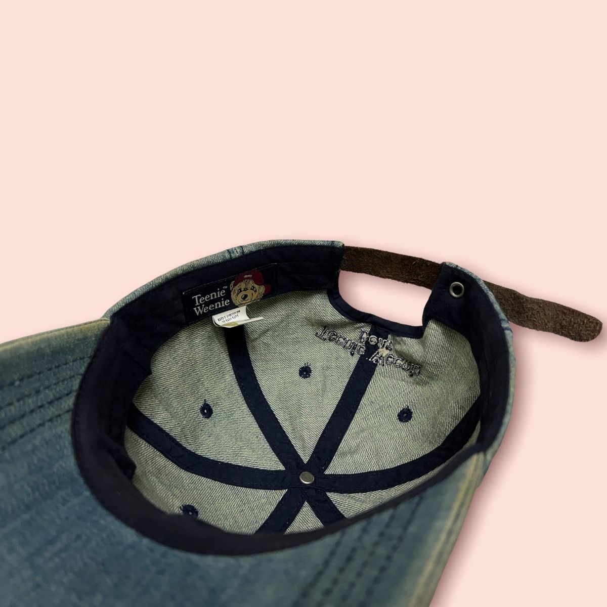 Antik Denim × Vintage VINTAGE TEENIE WEENIE BEAR LEATHER STRAPBACK Size ONE SIZE - 10 Thumbnail