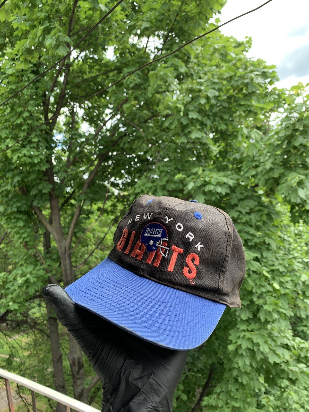 NFL 1994 Vintage New York Giants Sun Faded NFL Cap Size ONE SIZE - 2 Thumbnail