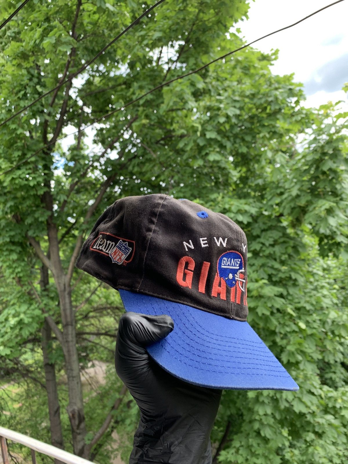 NFL 1994 Vintage New York Giants Sun Faded NFL Cap Size ONE SIZE - 1 Thumbnail