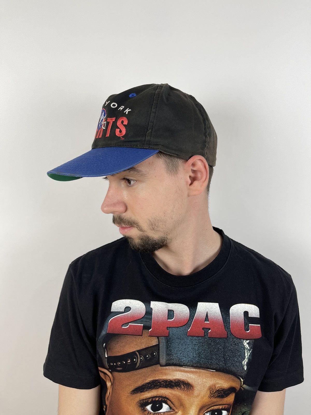 NFL 1994 Vintage New York Giants Sun Faded NFL Cap Size ONE SIZE - 5 Thumbnail