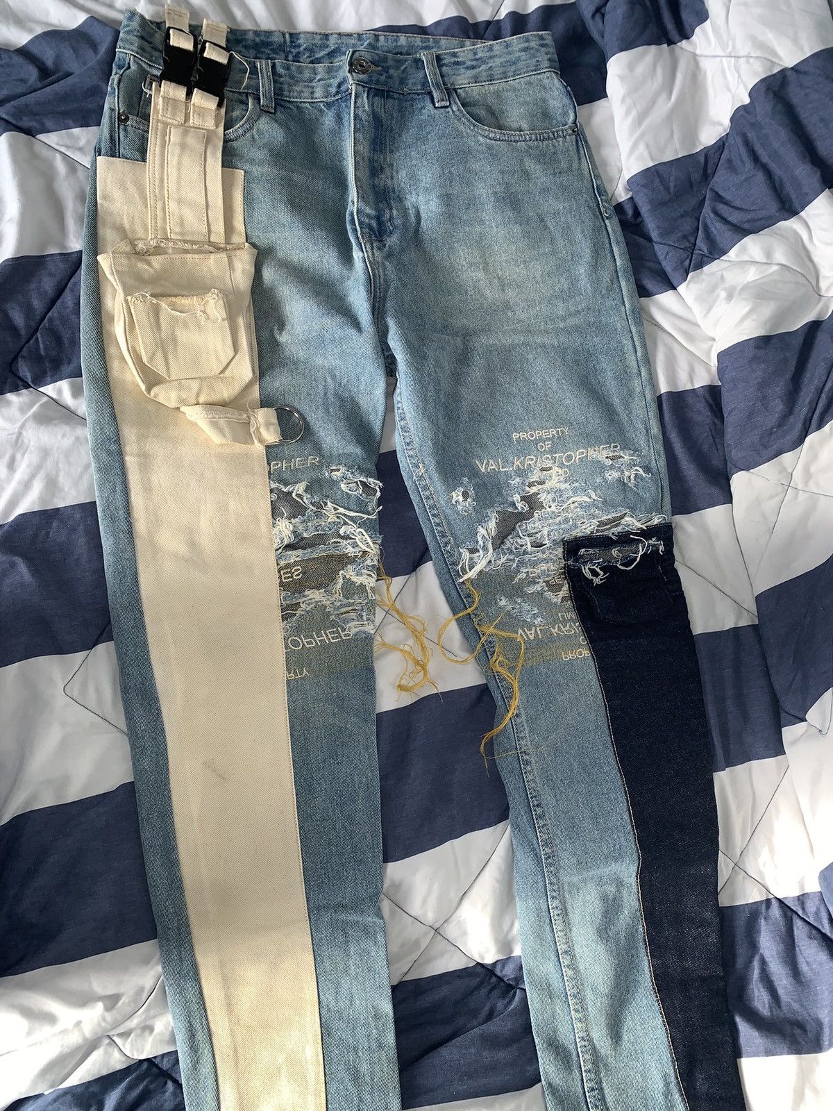 image of Val Kristopher Secured V2 Denim in Blue, Men's (Size 34)