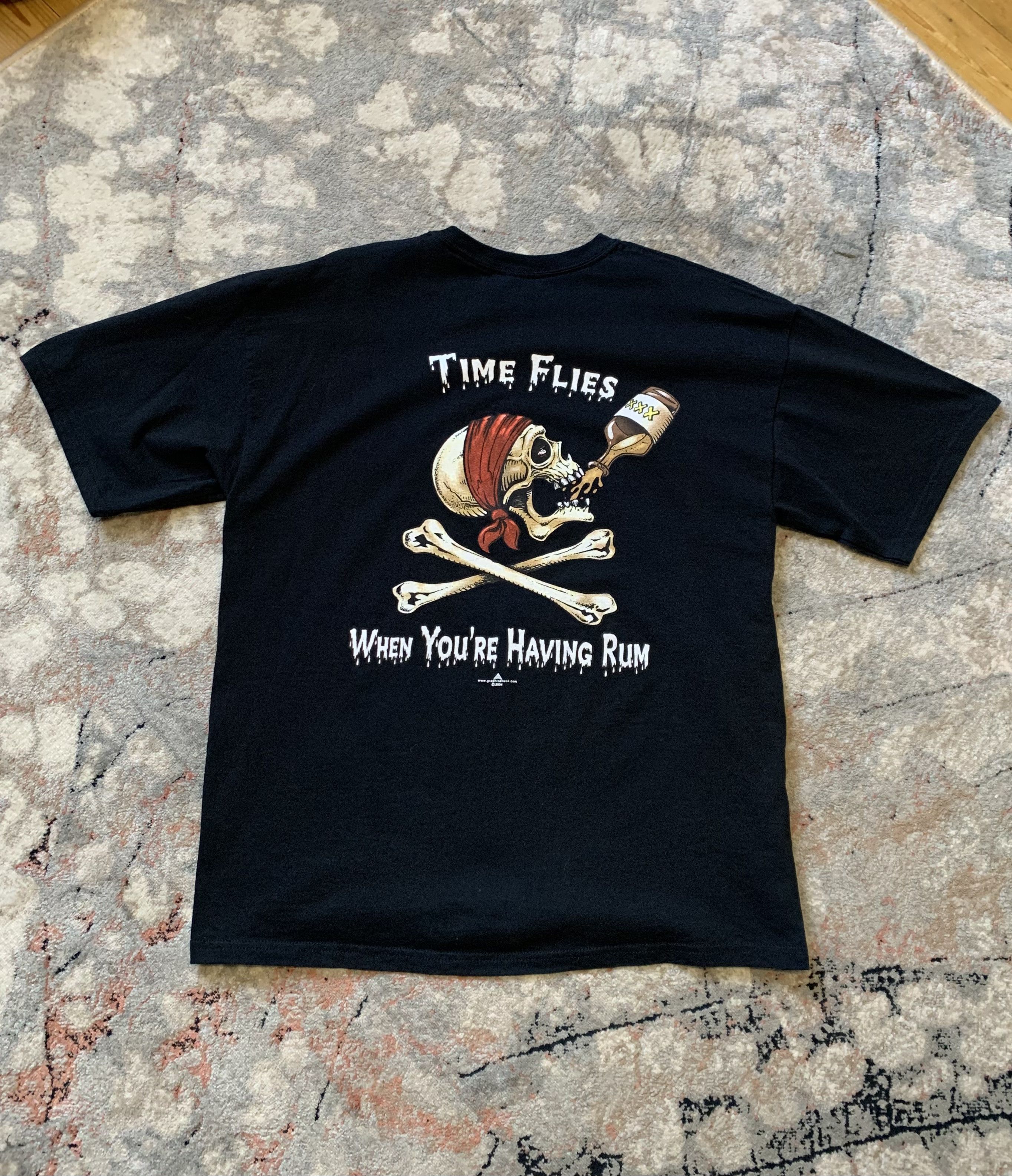 Gildan Time Flies When You're Having Rum 2004 Size US XL / EU 56 / 4 - 1 Thumbnail