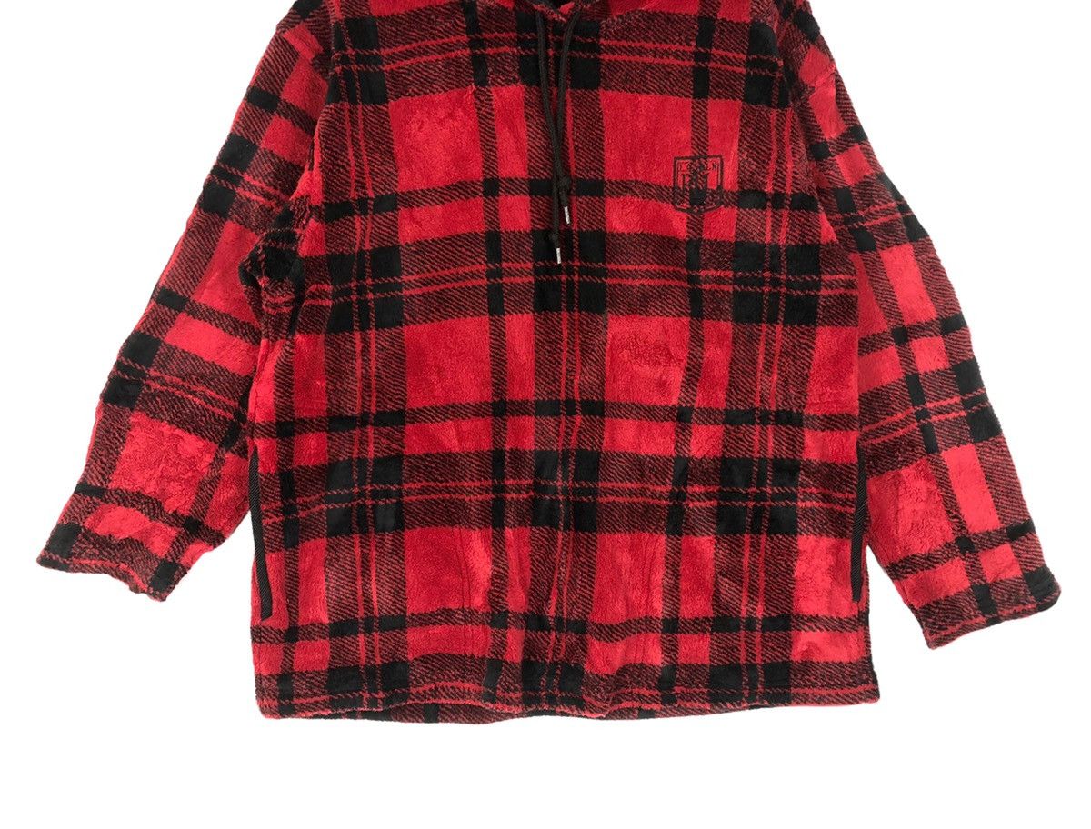 Polo Ralph Lauren Polo Ralph Lauren Checked Plaid Fleece Hoodie Size US L / EU 52-54 / 3 - 4 Thumbnail