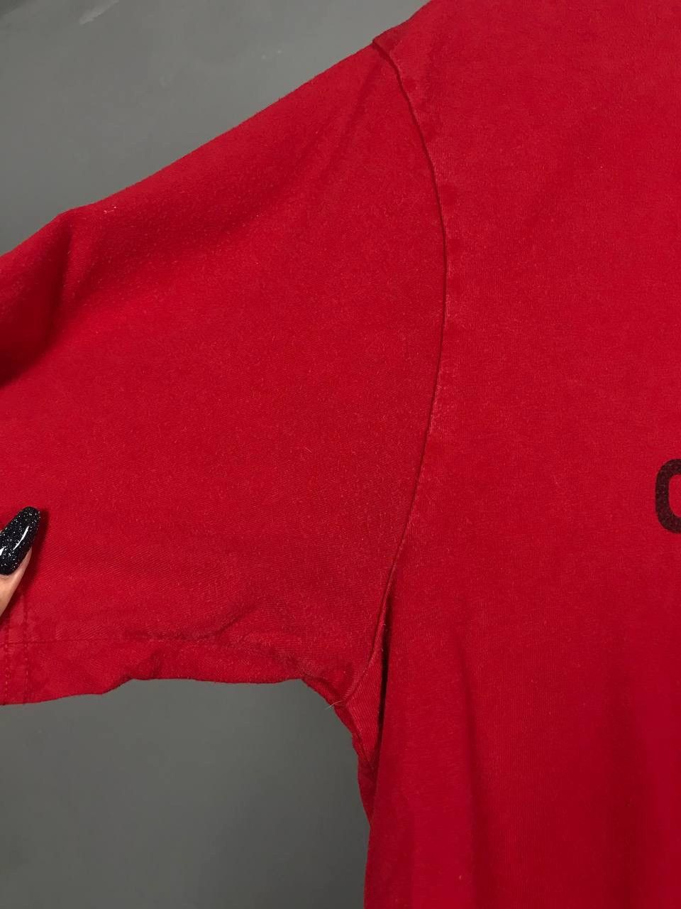 Carhartt × Vintage Carhartt vintage streetwear center logo red tee Size US M / EU 48-50 / 2 - 10 Thumbnail