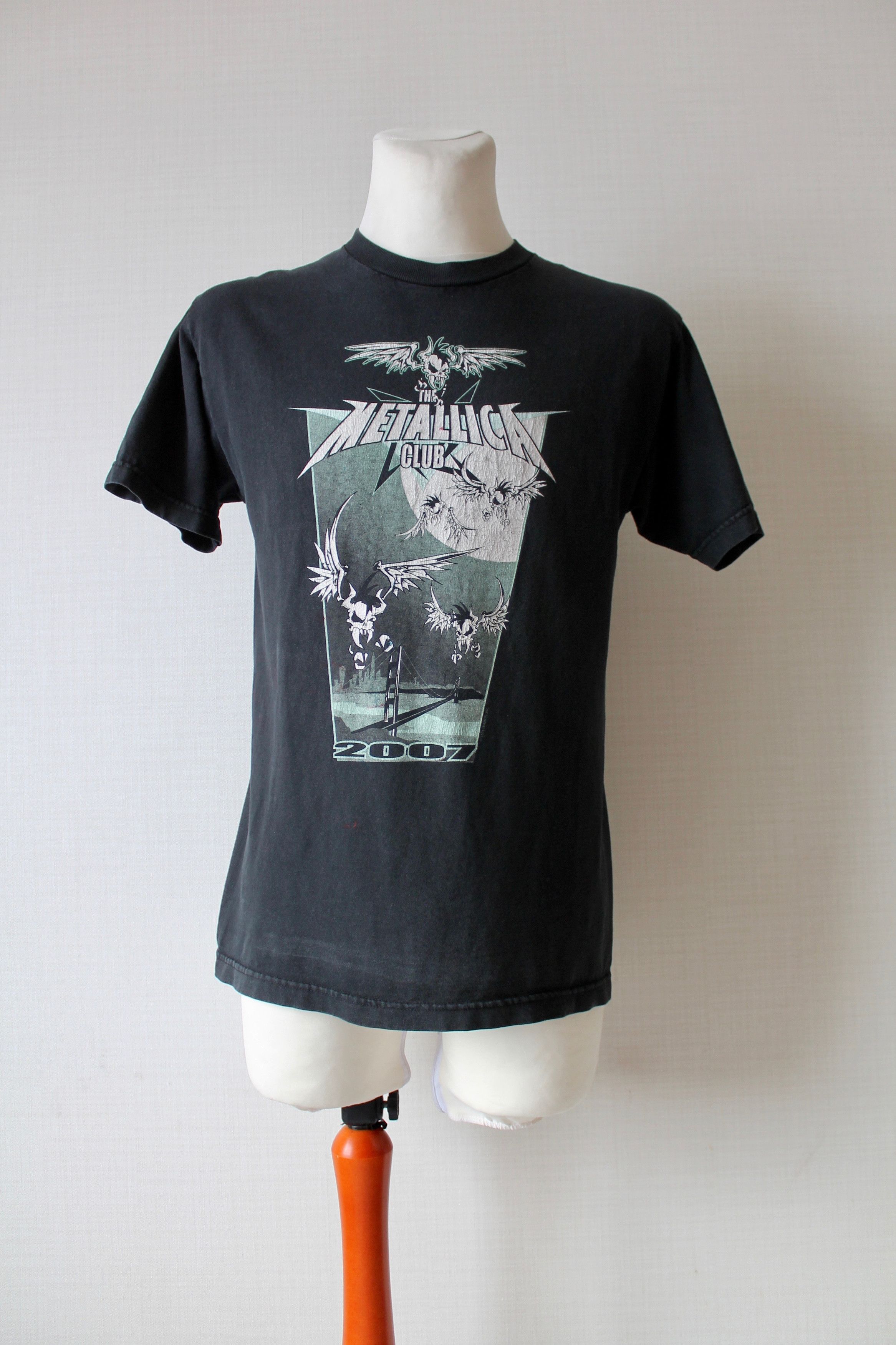 Band Tees AAA Rare 2006 Metallica band tee rock t shirt faded black Size US M / EU 48-50 / 2 - 9 Thumbnail
