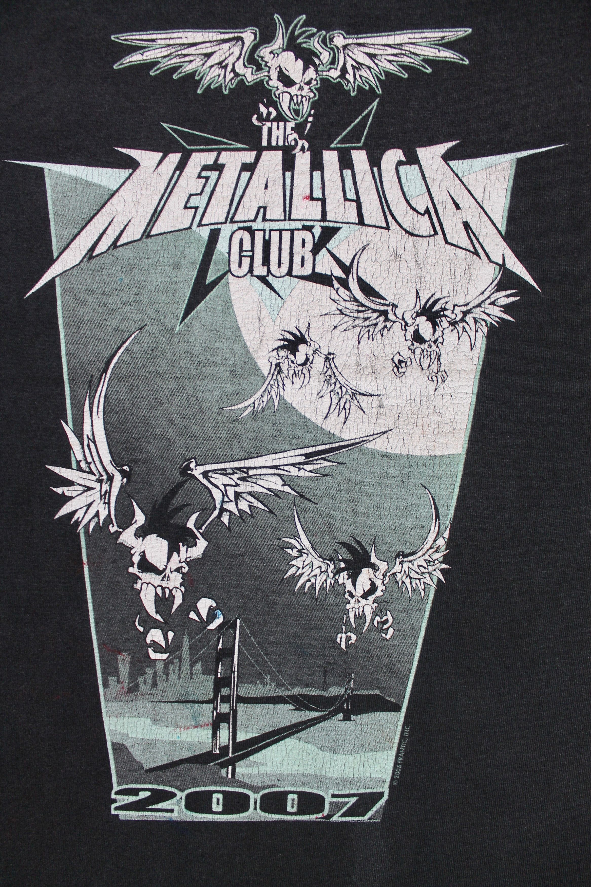 Band Tees AAA Rare 2006 Metallica band tee rock t shirt faded black Size US M / EU 48-50 / 2 - 4 Thumbnail