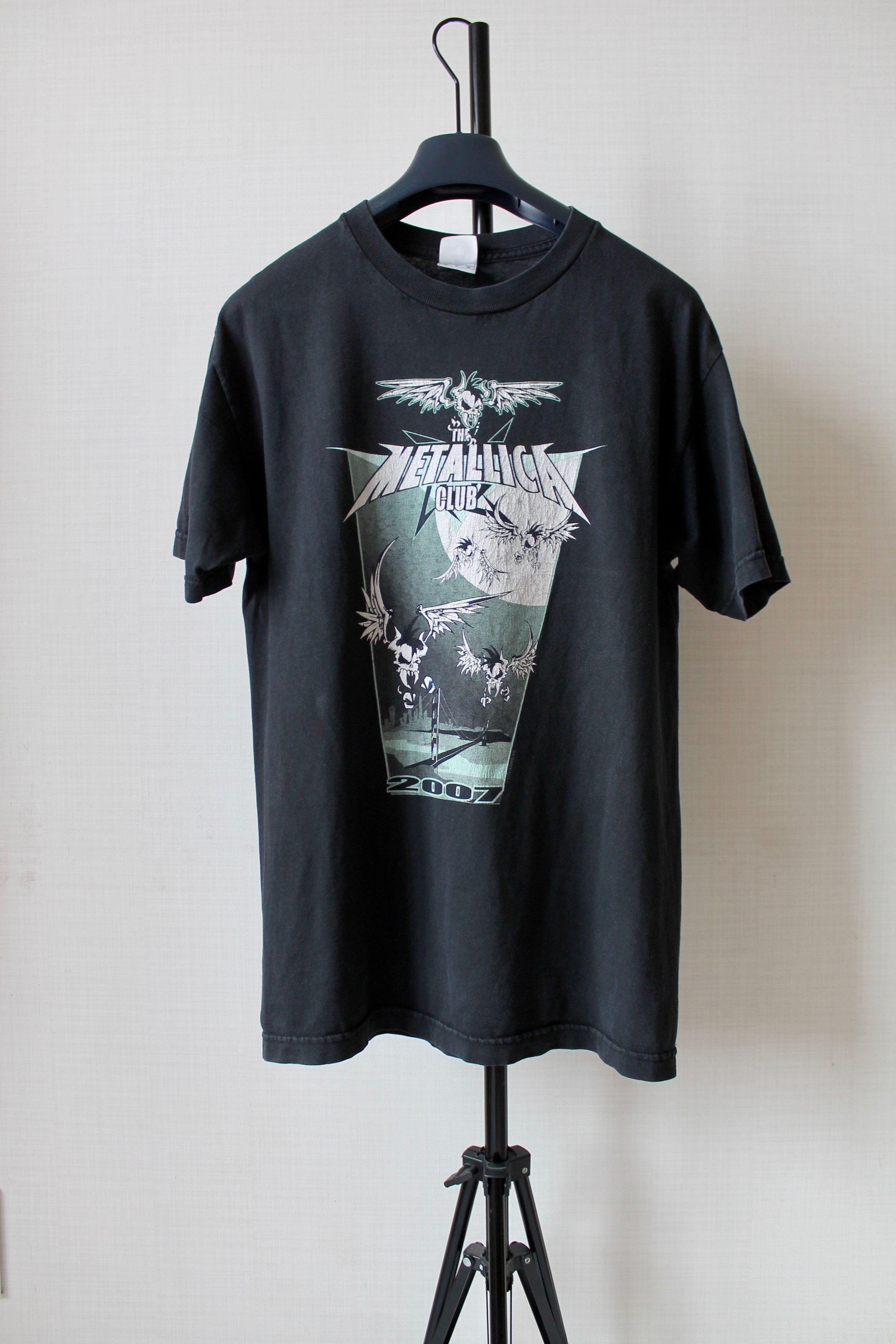 AAA Rare 2006 Metallica band tee rock t shirt faded black