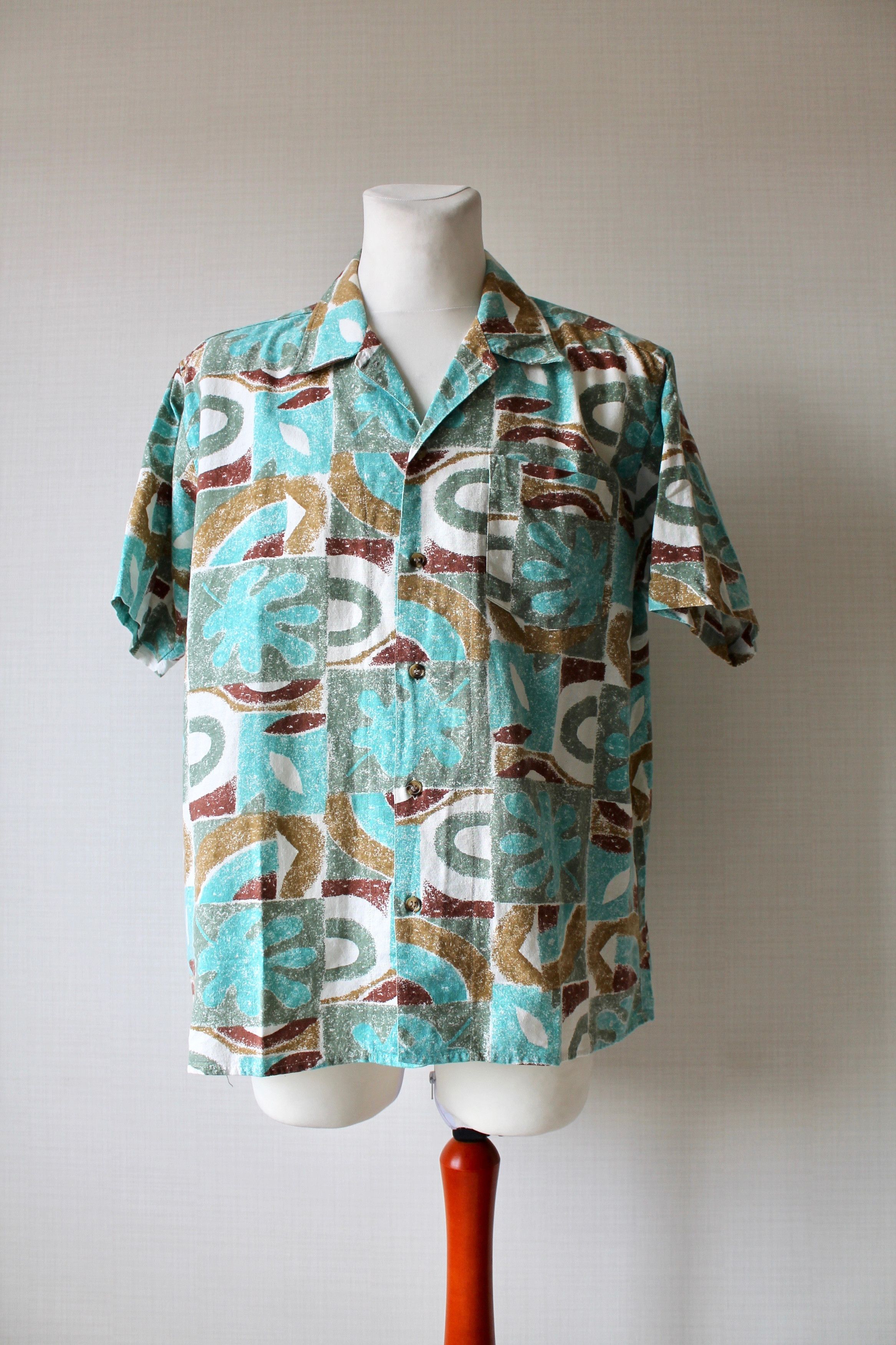Vintage Hawaiian Vintage Shirt Short Sleeve size L Size US L / EU 52-54 / 3 - 1 Thumbnail