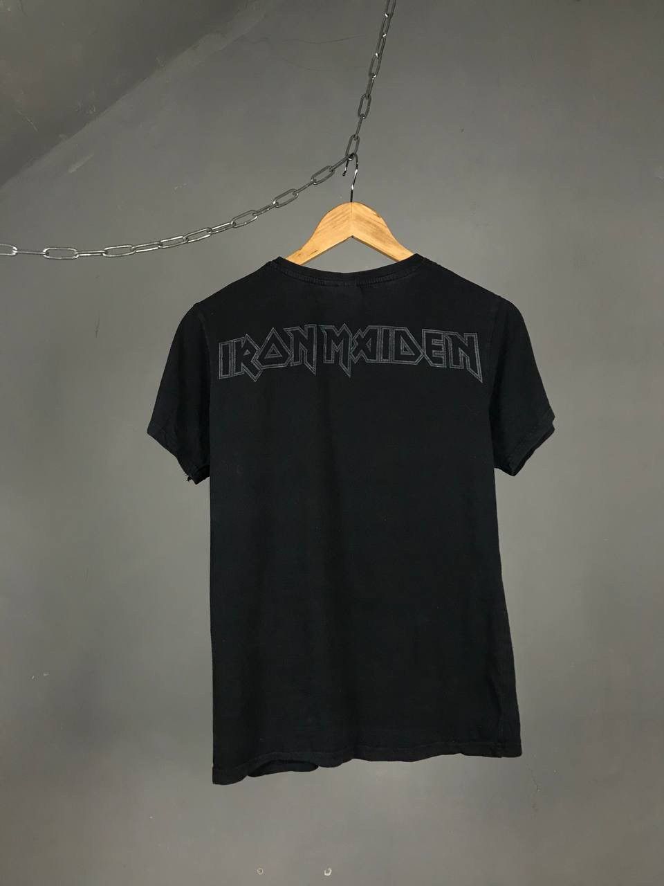 Band Tees Iron Maiden vintage rock band overprinted tee Size US S / EU 44-46 / 1 - 5 Thumbnail