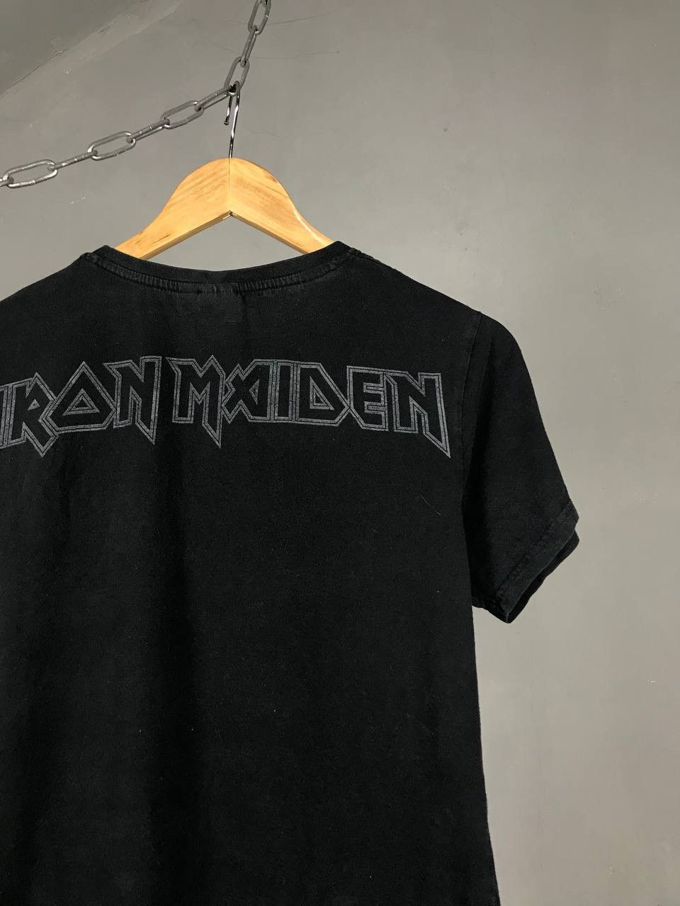 Band Tees Iron Maiden vintage rock band overprinted tee Size US S / EU 44-46 / 1 - 6 Thumbnail