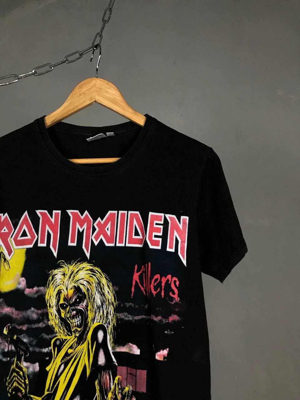 Band Tees Iron Maiden vintage rock band overprinted tee Size US S / EU 44-46 / 1 - 2 Thumbnail