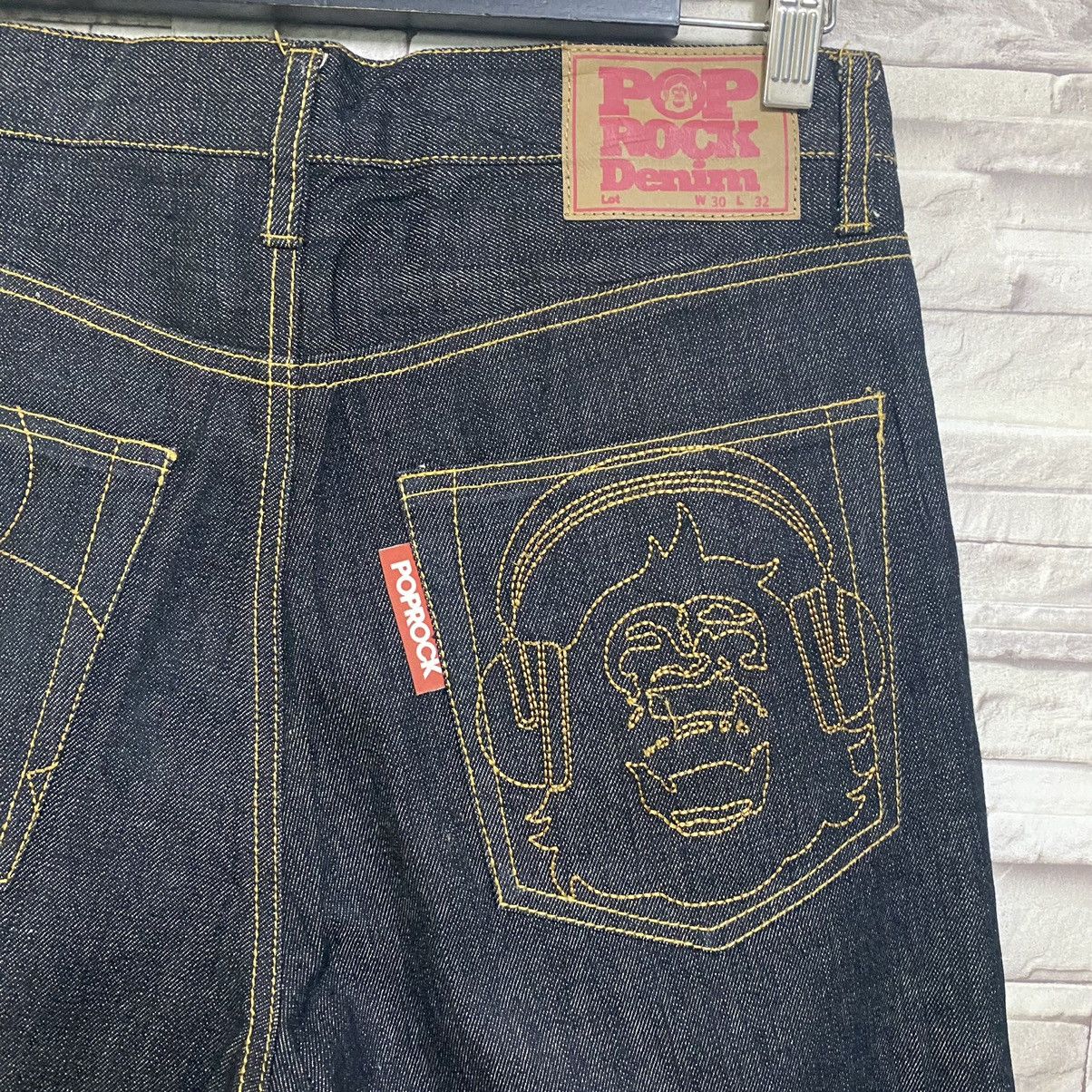 Japanese Brand Japanese Brand POP ROCK DENIM Embroidery Jeans Size US 30 / EU 46 - 12 Thumbnail