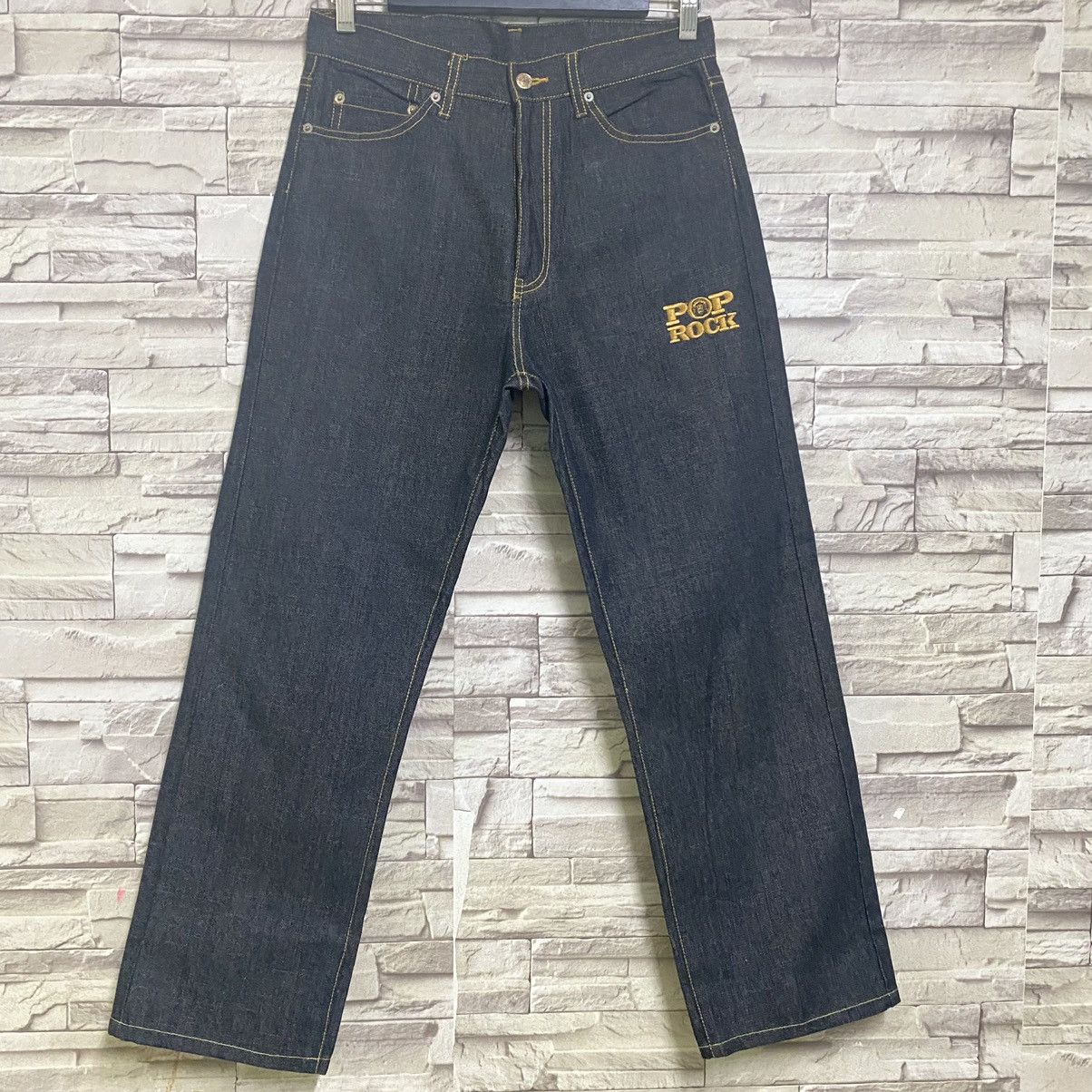 Japanese Brand Japanese Brand POP ROCK DENIM Embroidery Jeans Size US 30 / EU 46 - 4 Thumbnail