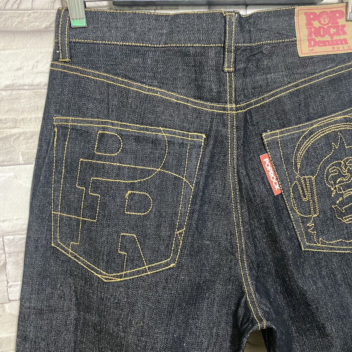 Japanese Brand Japanese Brand POP ROCK DENIM Embroidery Jeans Size US 30 / EU 46 - 13 Thumbnail