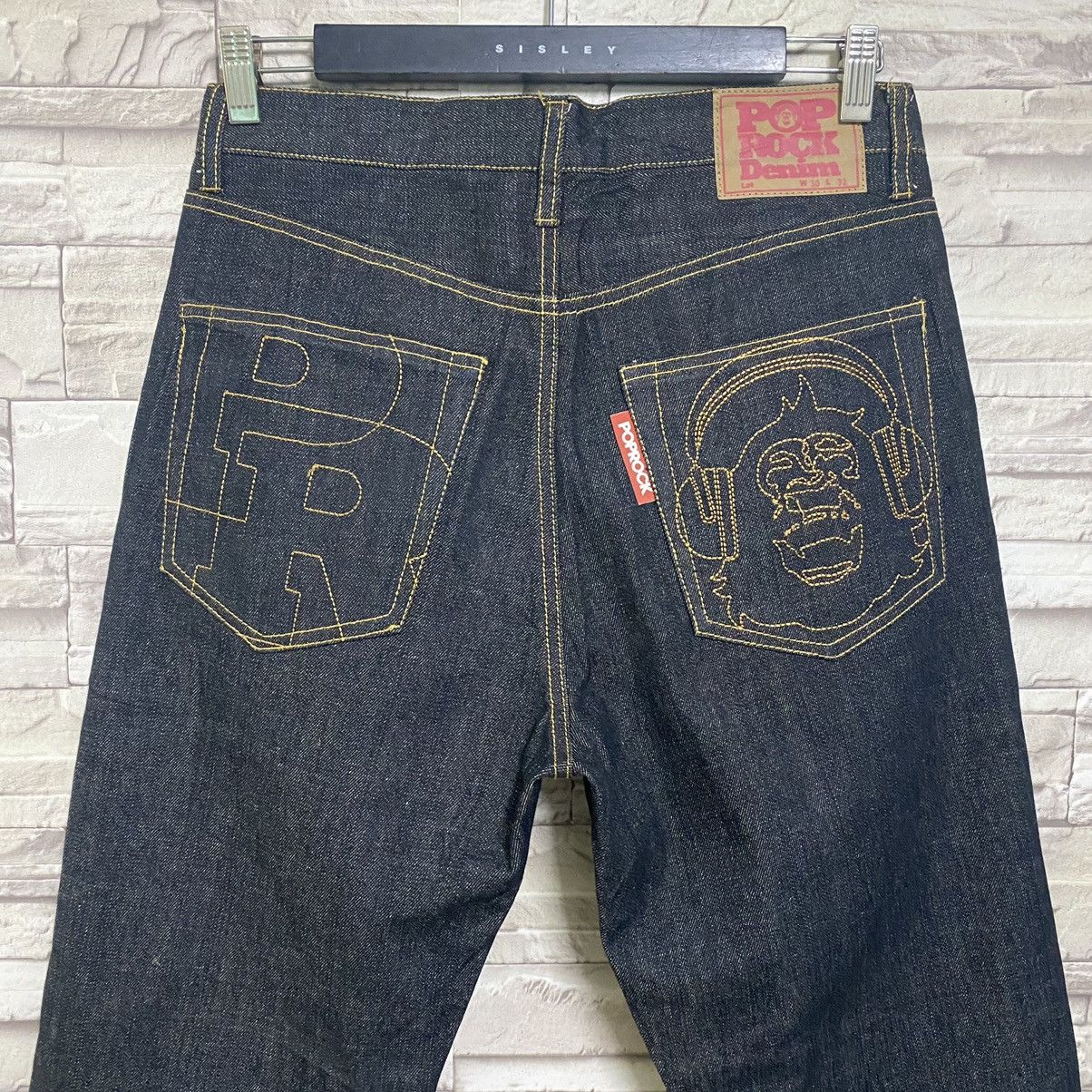 Japanese Brand Japanese Brand POP ROCK DENIM Embroidery Jeans Size US 30 / EU 46 - 10 Thumbnail
