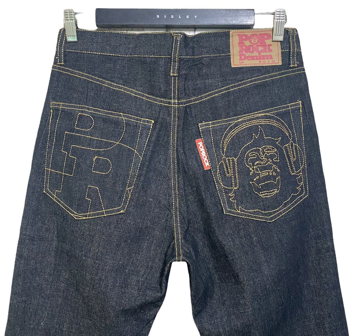 Japanese Brand Japanese Brand POP ROCK DENIM Embroidery Jeans Size US 30 / EU 46 - 1 Thumbnail