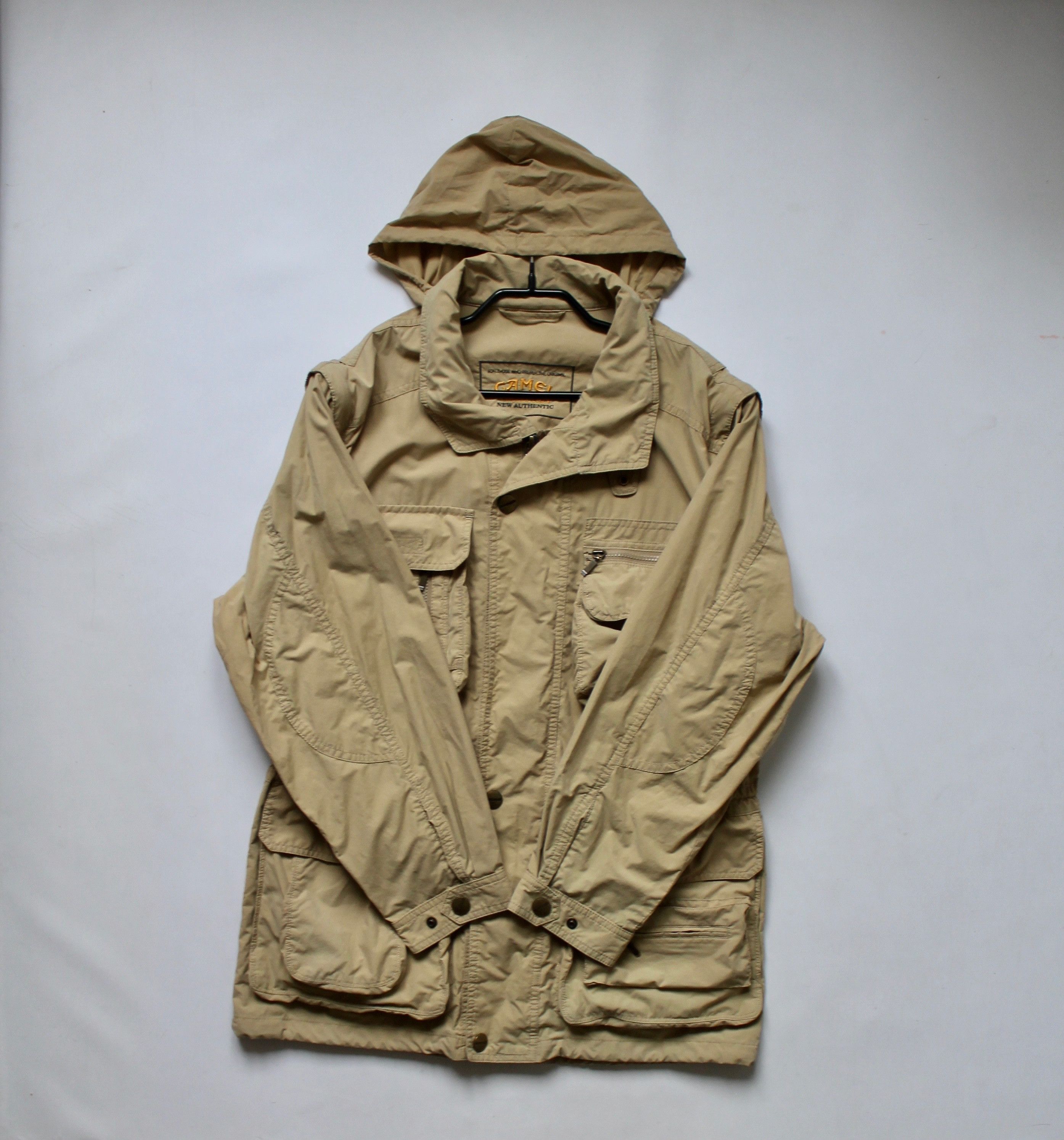 Camel CAMEL Collection 2 in 1 Light Jacket / gilet Multipockets Size US M / EU 48-50 / 2 - 11 Thumbnail