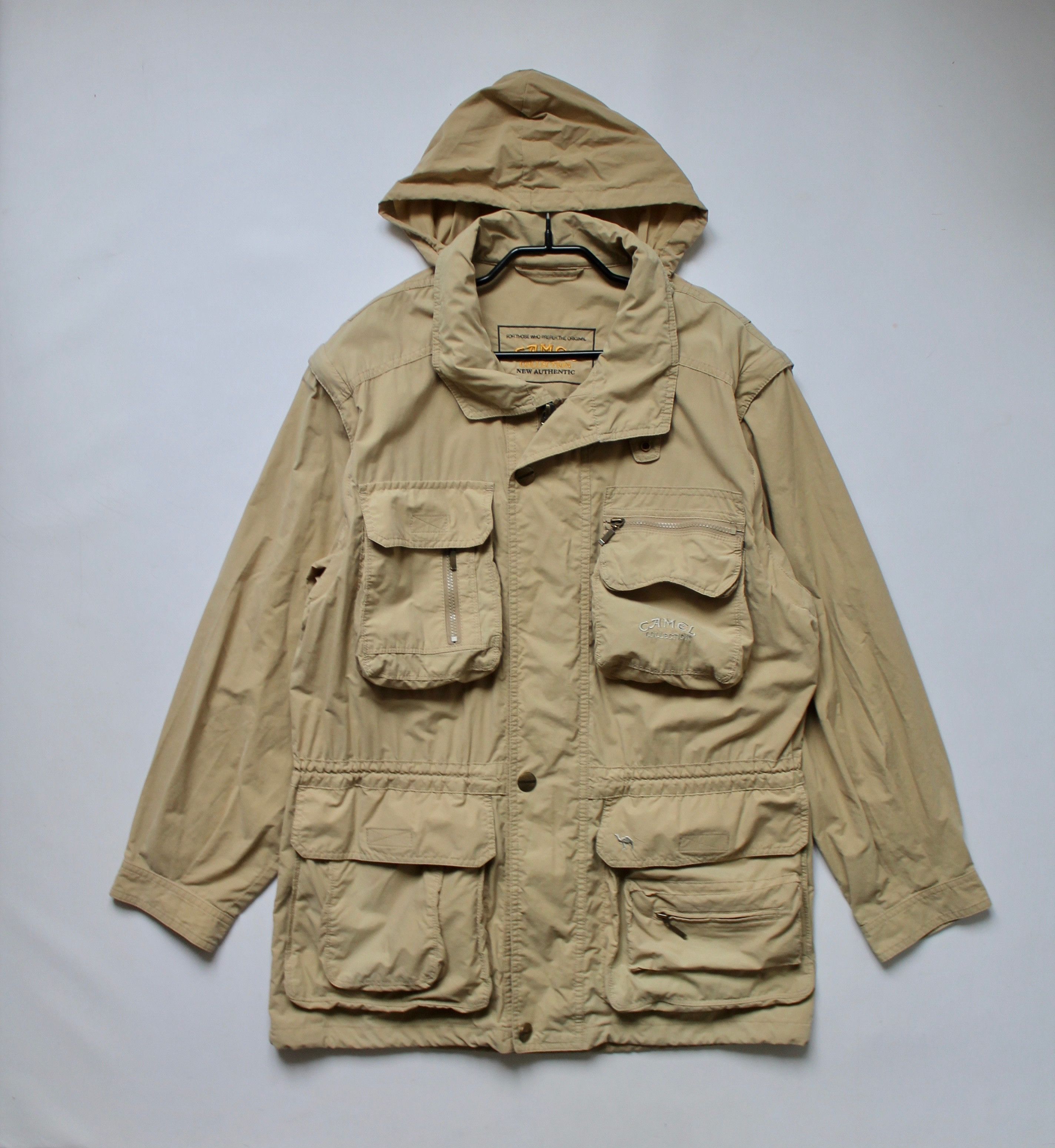 Camel CAMEL Collection 2 in 1 Light Jacket / gilet Multipockets Size US M / EU 48-50 / 2 - 10 Thumbnail