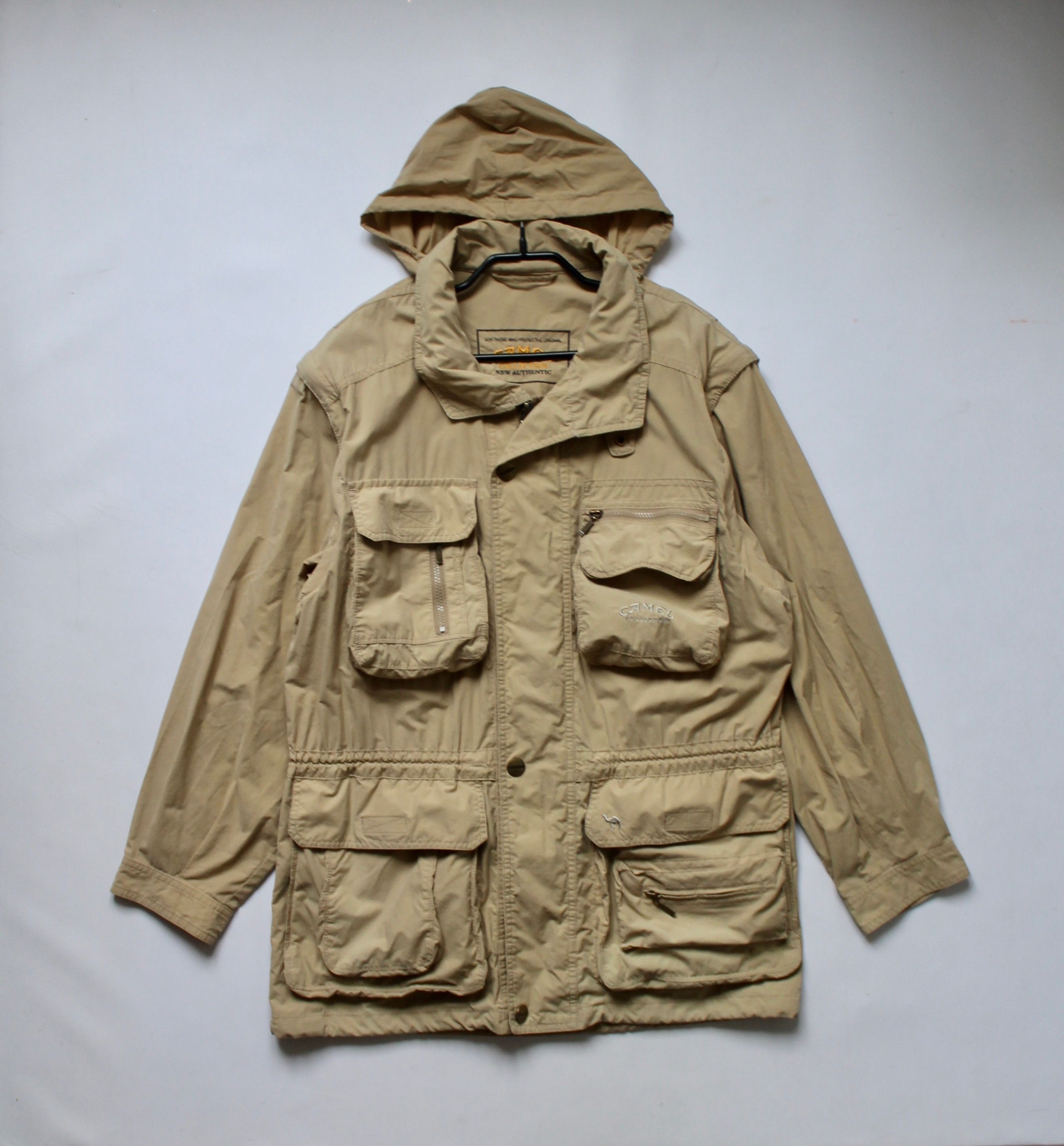 Camel CAMEL Collection 2 in 1 Light Jacket / gilet Multipockets Size US M / EU 48-50 / 2 - 1 Thumbnail
