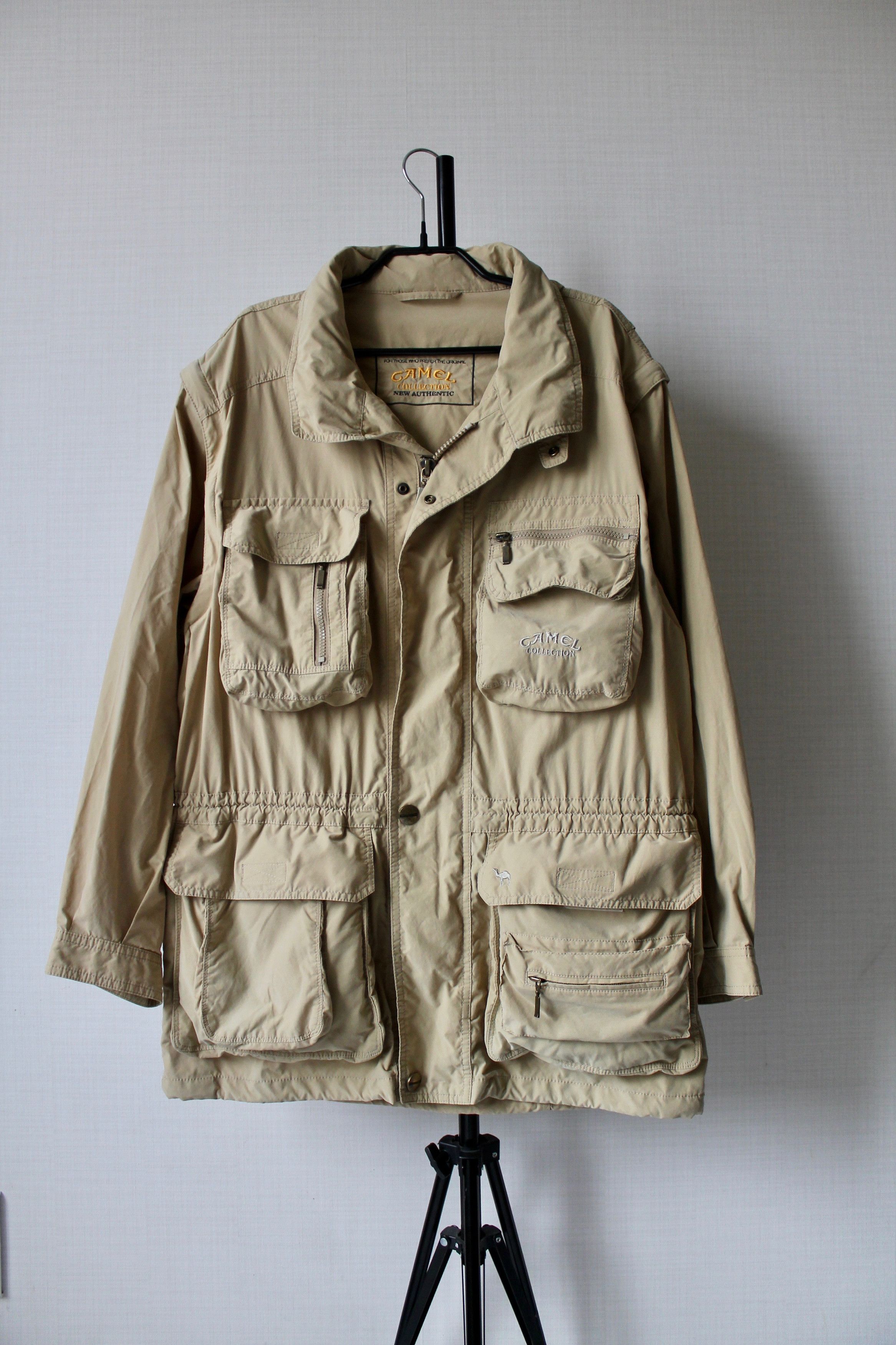 Camel CAMEL Collection 2 in 1 Light Jacket / gilet Multipockets Size US M / EU 48-50 / 2 - 2 Thumbnail