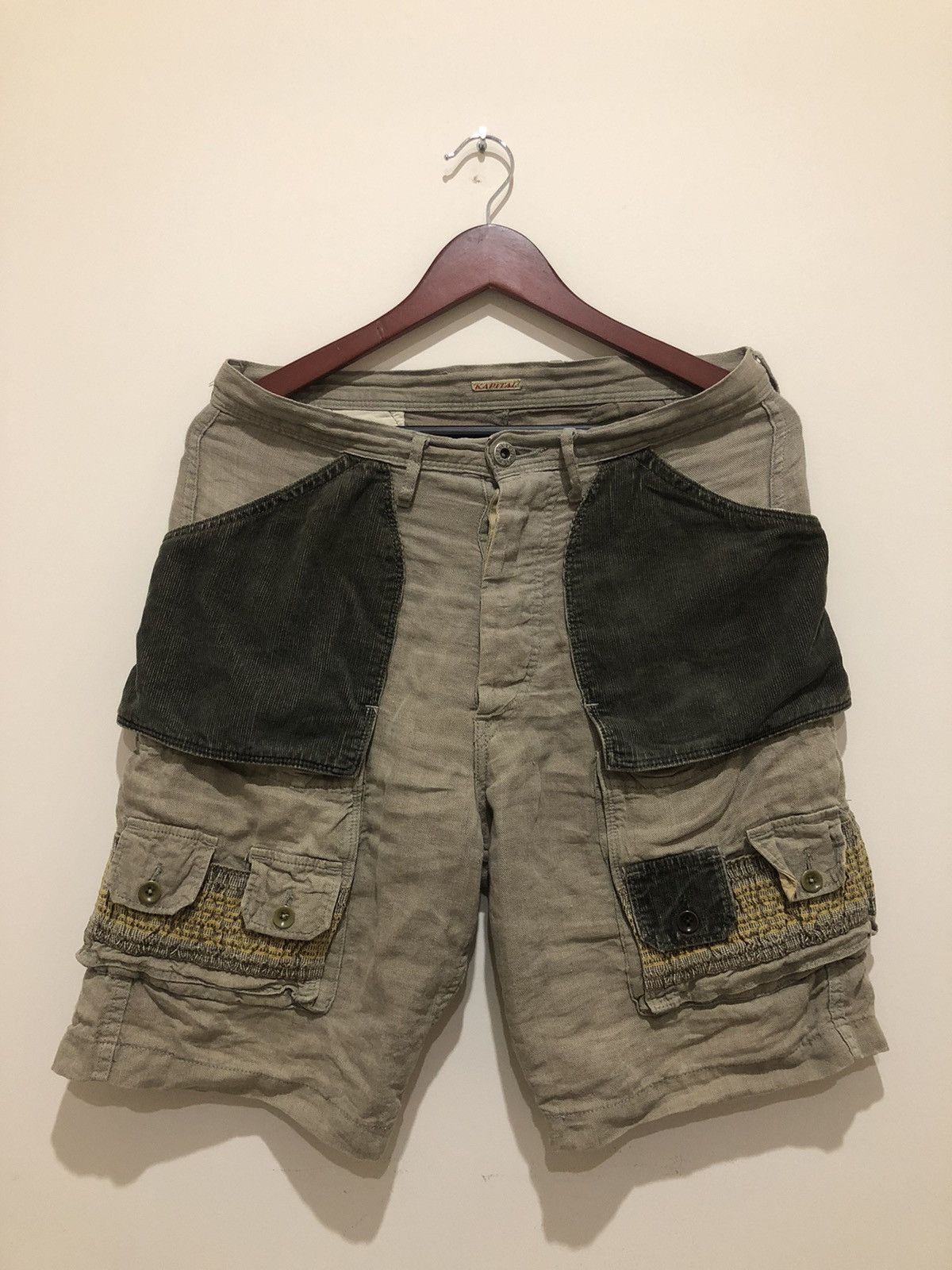 Kapital Linen Shorts Undercover Final Home Junya CDG