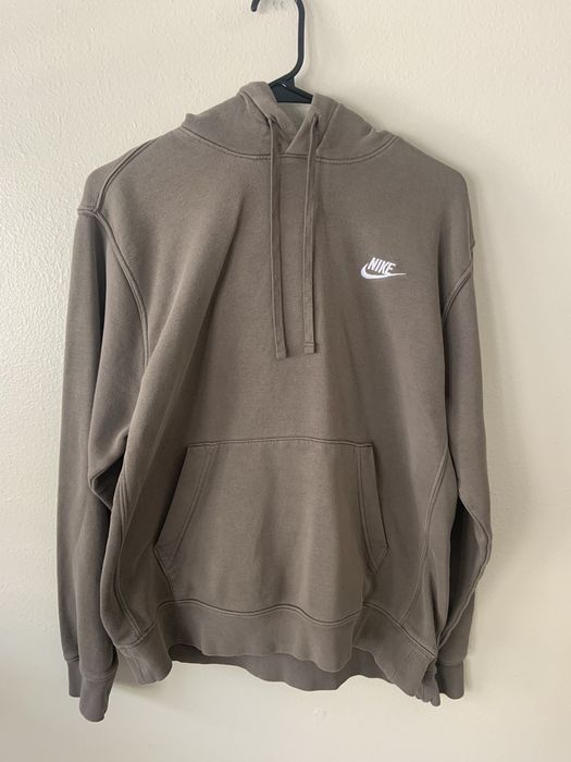 Vintage brown cheap nike hoodie