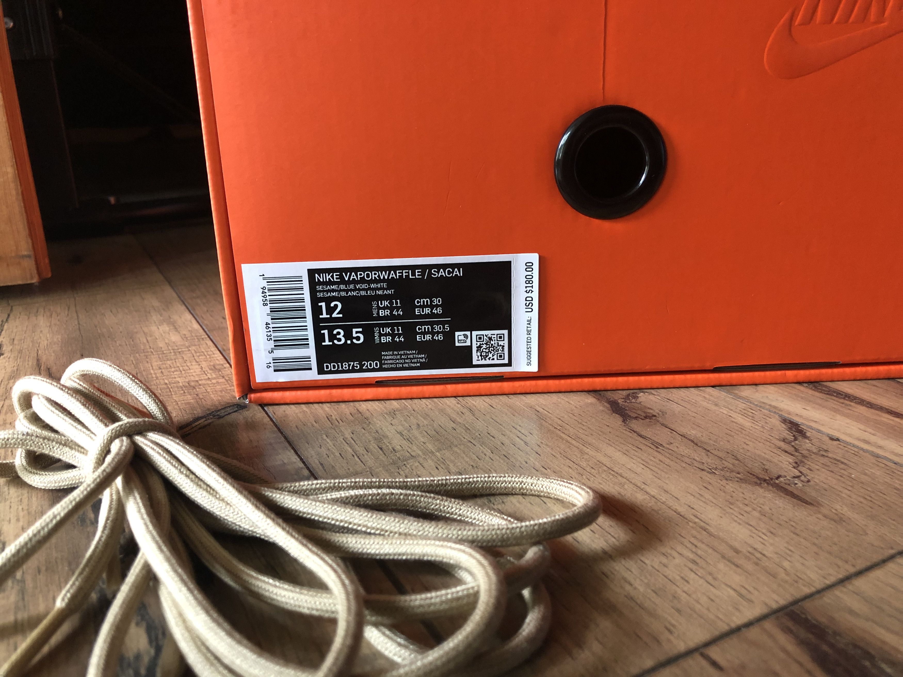 Nike × Sacai Nike x Sacai Vaporwaffle Sneakers Size US 12 / EU 45 - 9 Thumbnail