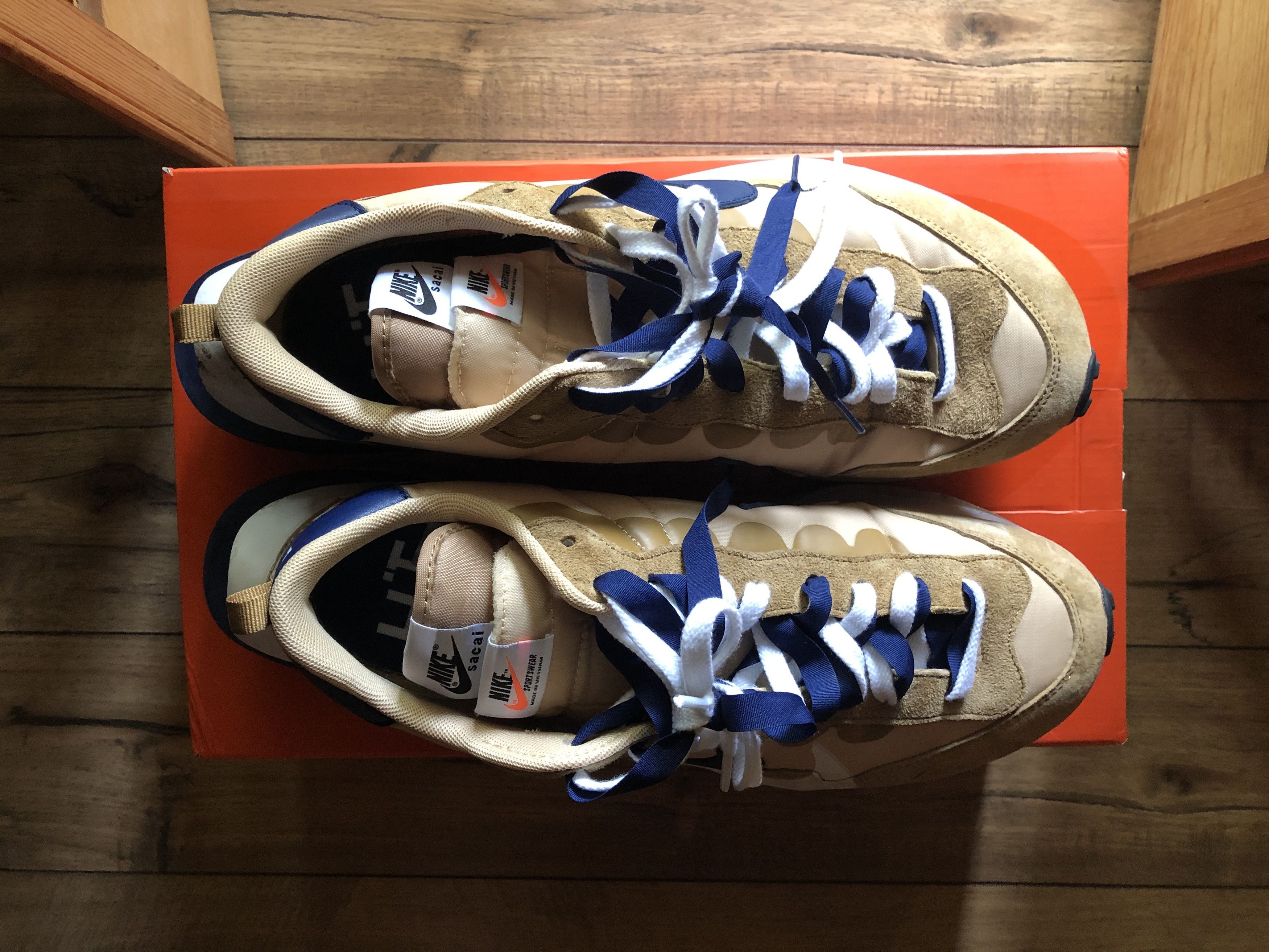 Nike × Sacai Nike x Sacai Vaporwaffle Sneakers Size US 12 / EU 45 - 4 Thumbnail