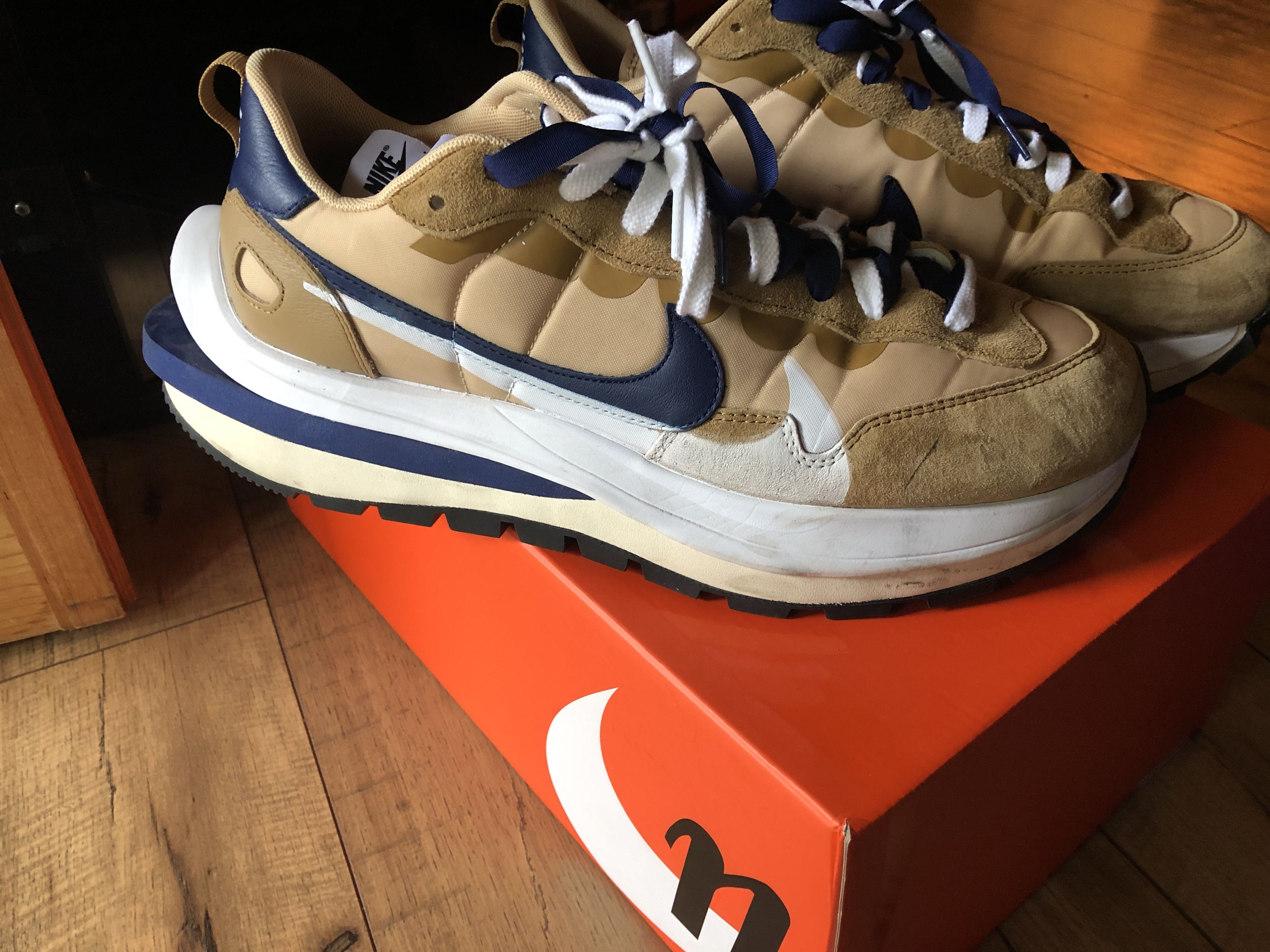 Nike × Sacai Nike x Sacai Vaporwaffle Sneakers Size US 12 / EU 45 - 2 Thumbnail