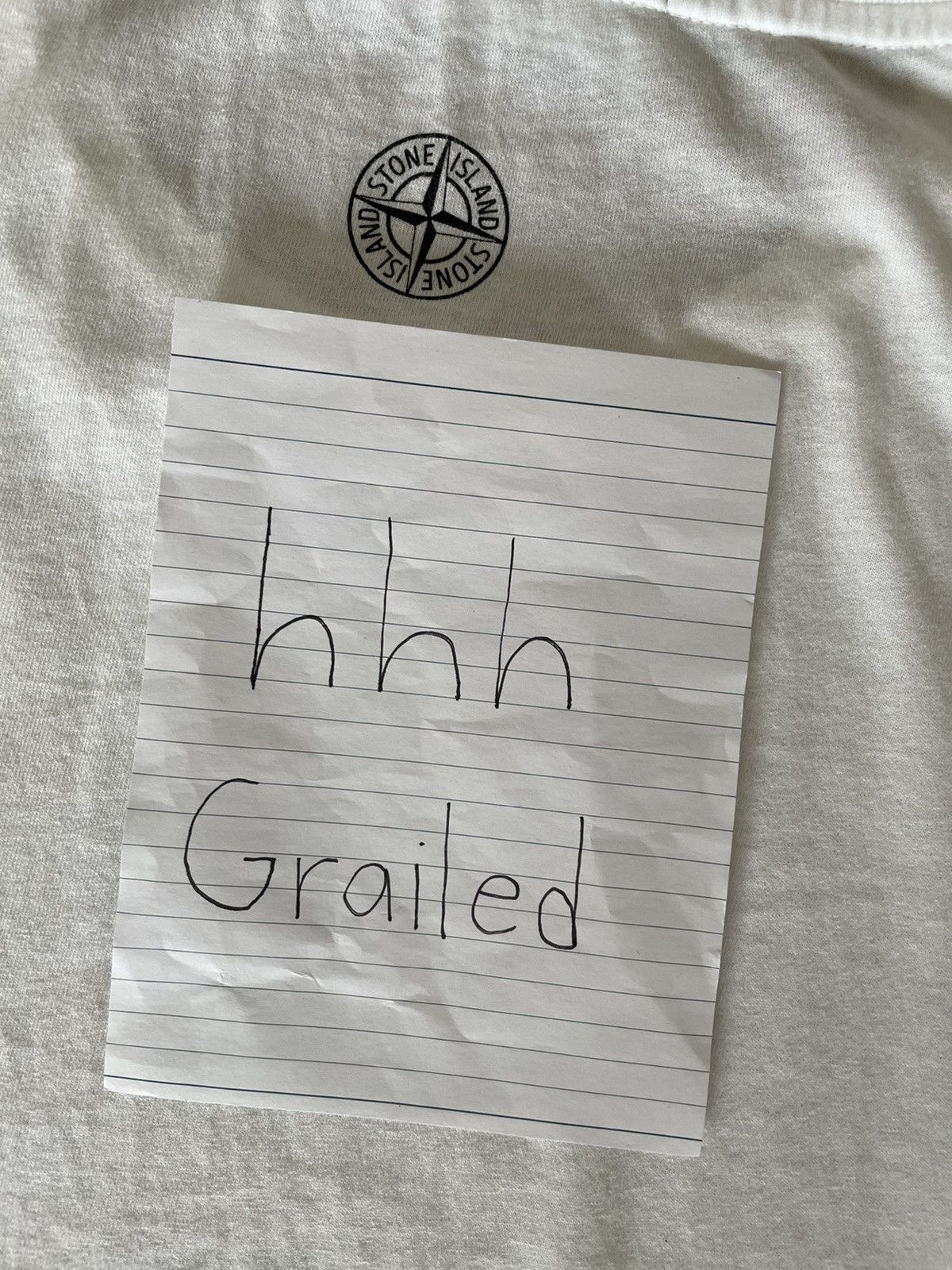 Stone Island Stone Island Spellout Tee Size US L / EU 52-54 / 3 - 6 Thumbnail