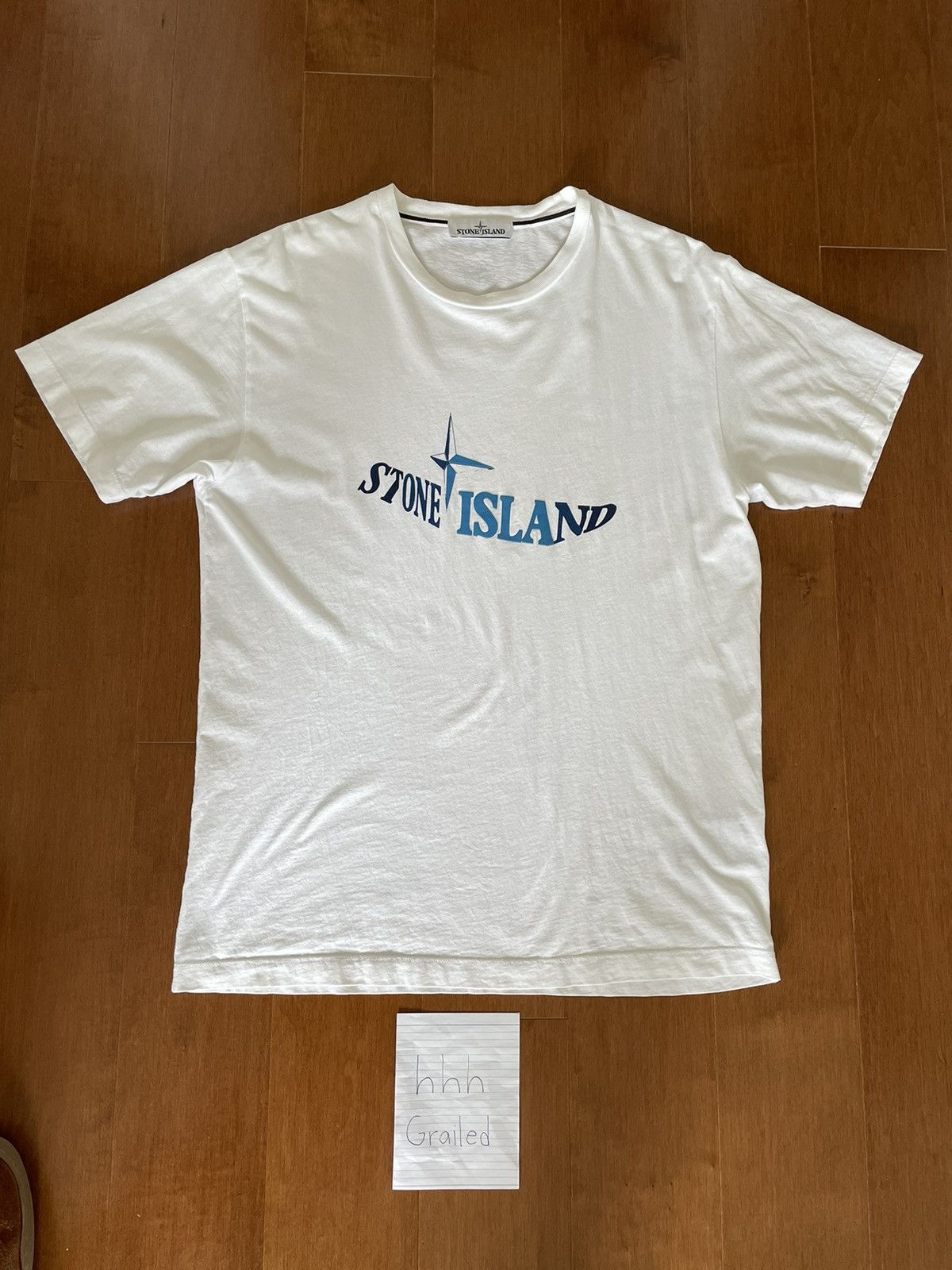 Stone Island Stone Island Spellout Tee Size US L / EU 52-54 / 3 - 1 Thumbnail