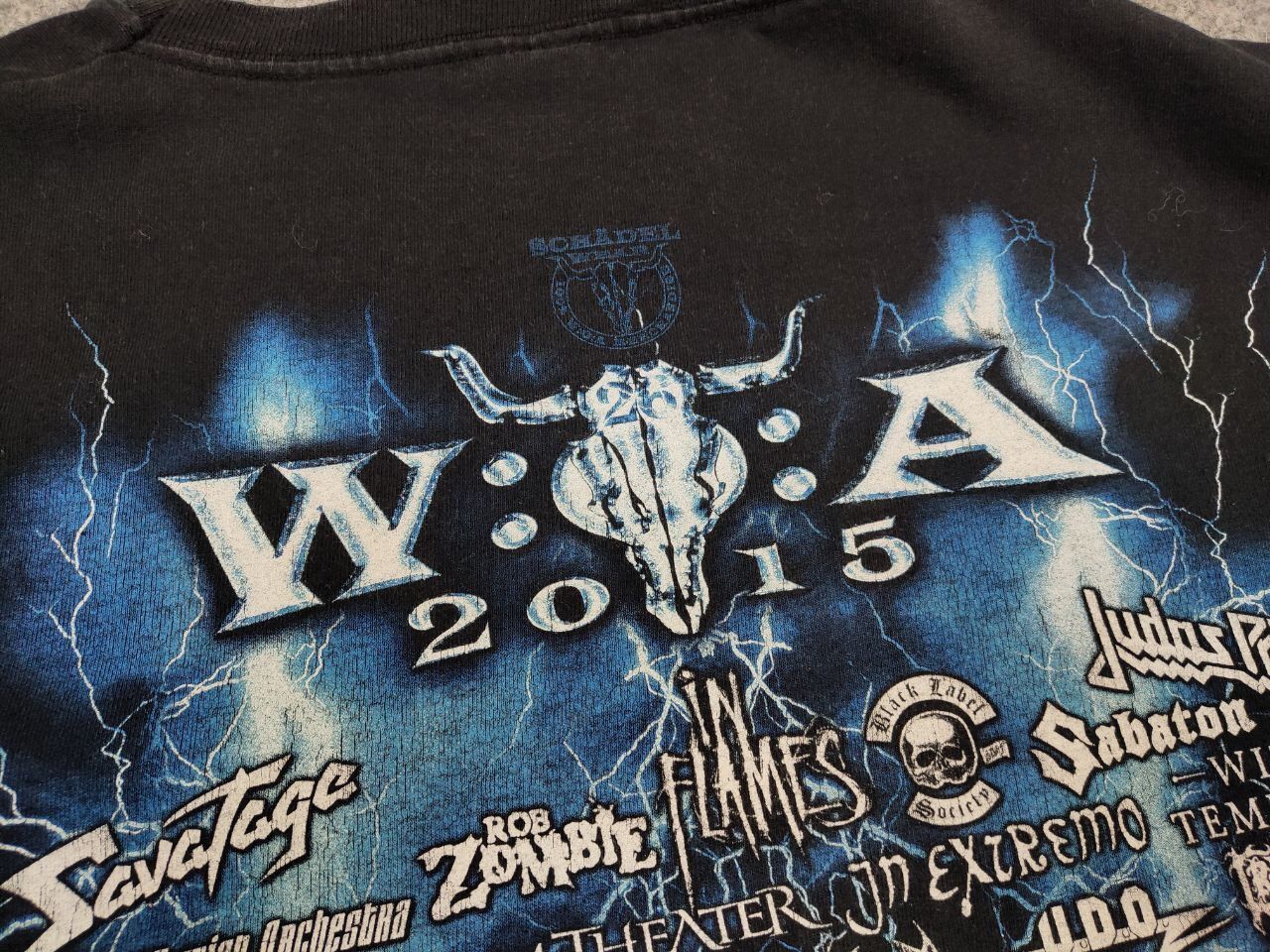 Band Tees Vintage Wacken 2015 Open Rock Band Tour All Over Print Tee Size US XL / EU 56 / 4 - 15 Thumbnail