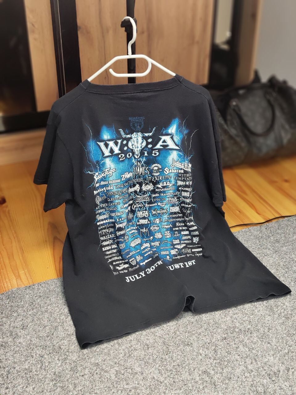 Band Tees Vintage Wacken 2015 Open Rock Band Tour All Over Print Tee Size US XL / EU 56 / 4 - 19 Thumbnail