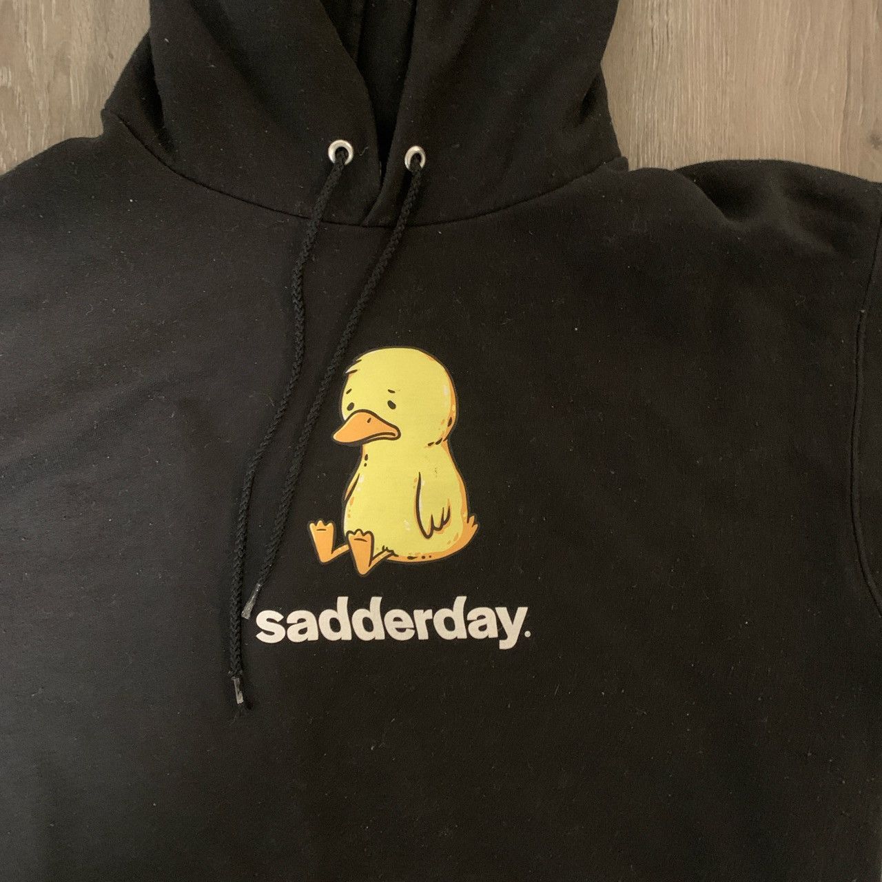 sadderday duck hoodie