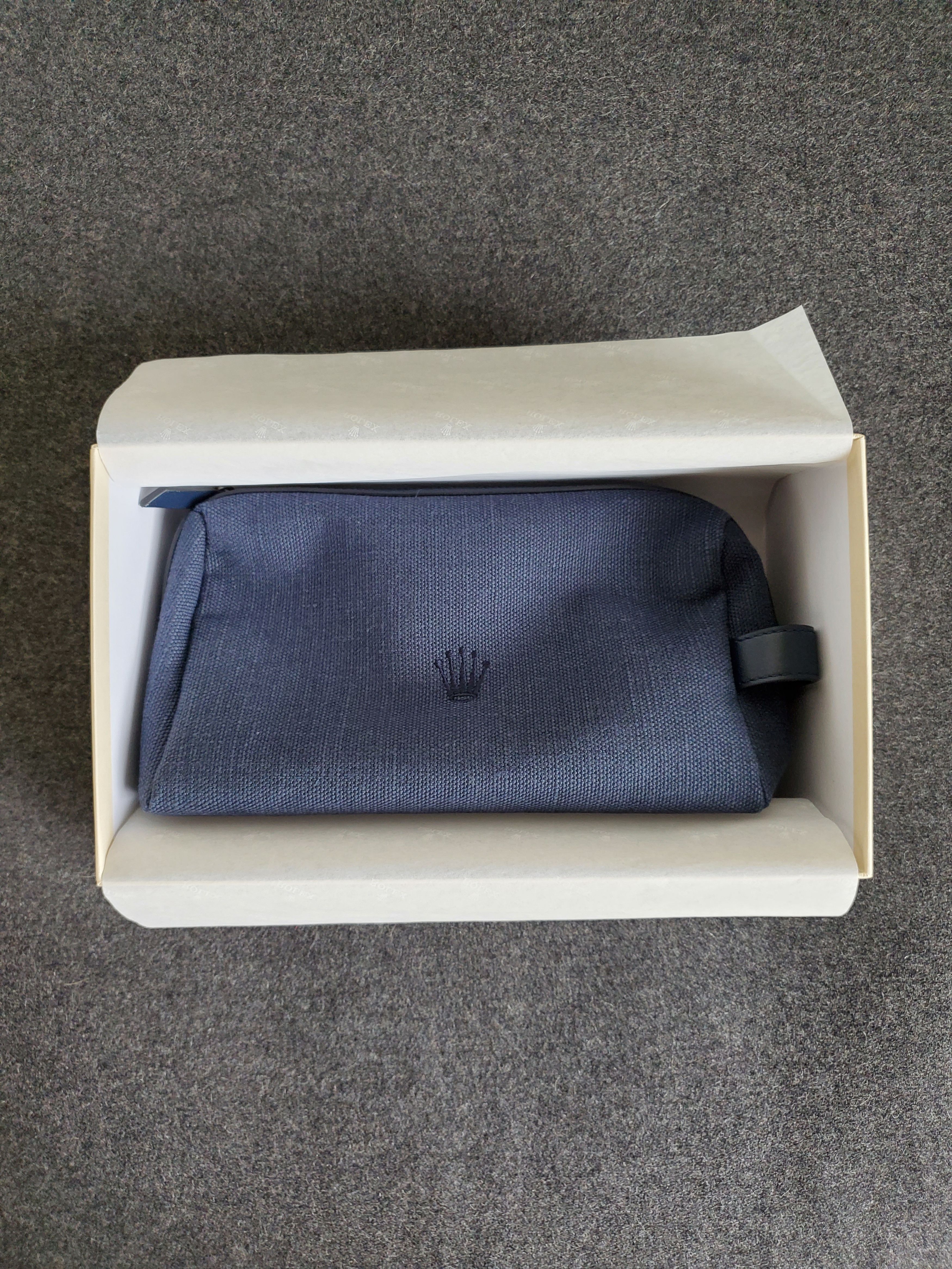 rolex toiletry bag