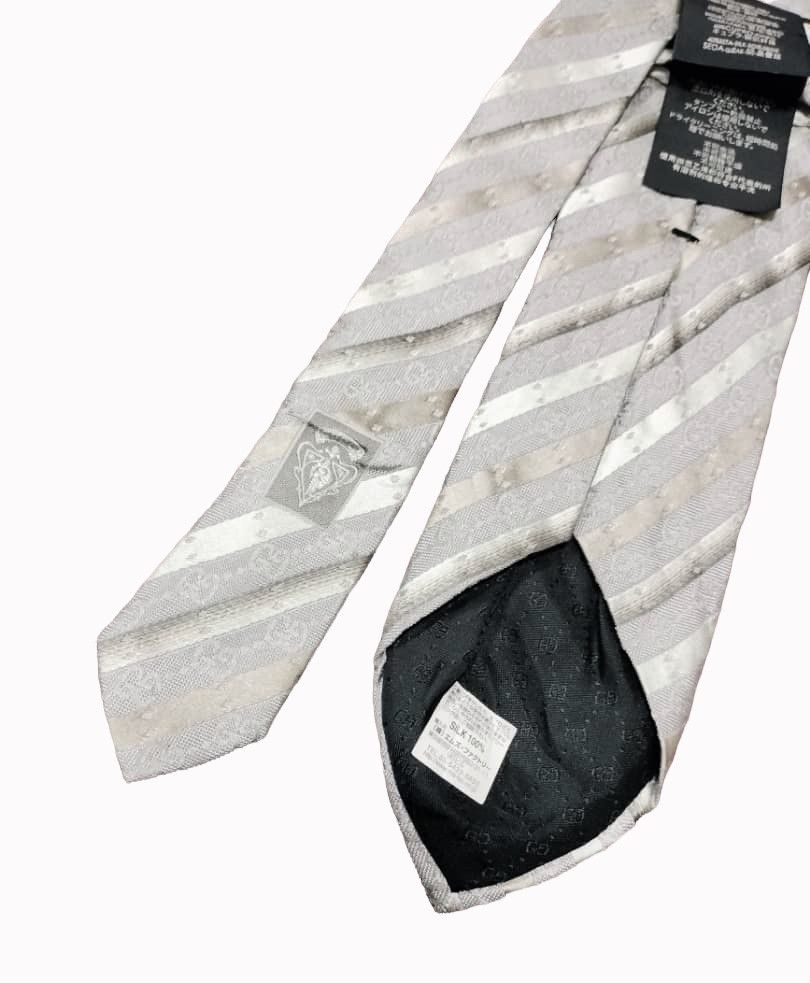 Gucci Gucci NWT GG Logo Silk Tie Size ONE SIZE - 7 Thumbnail