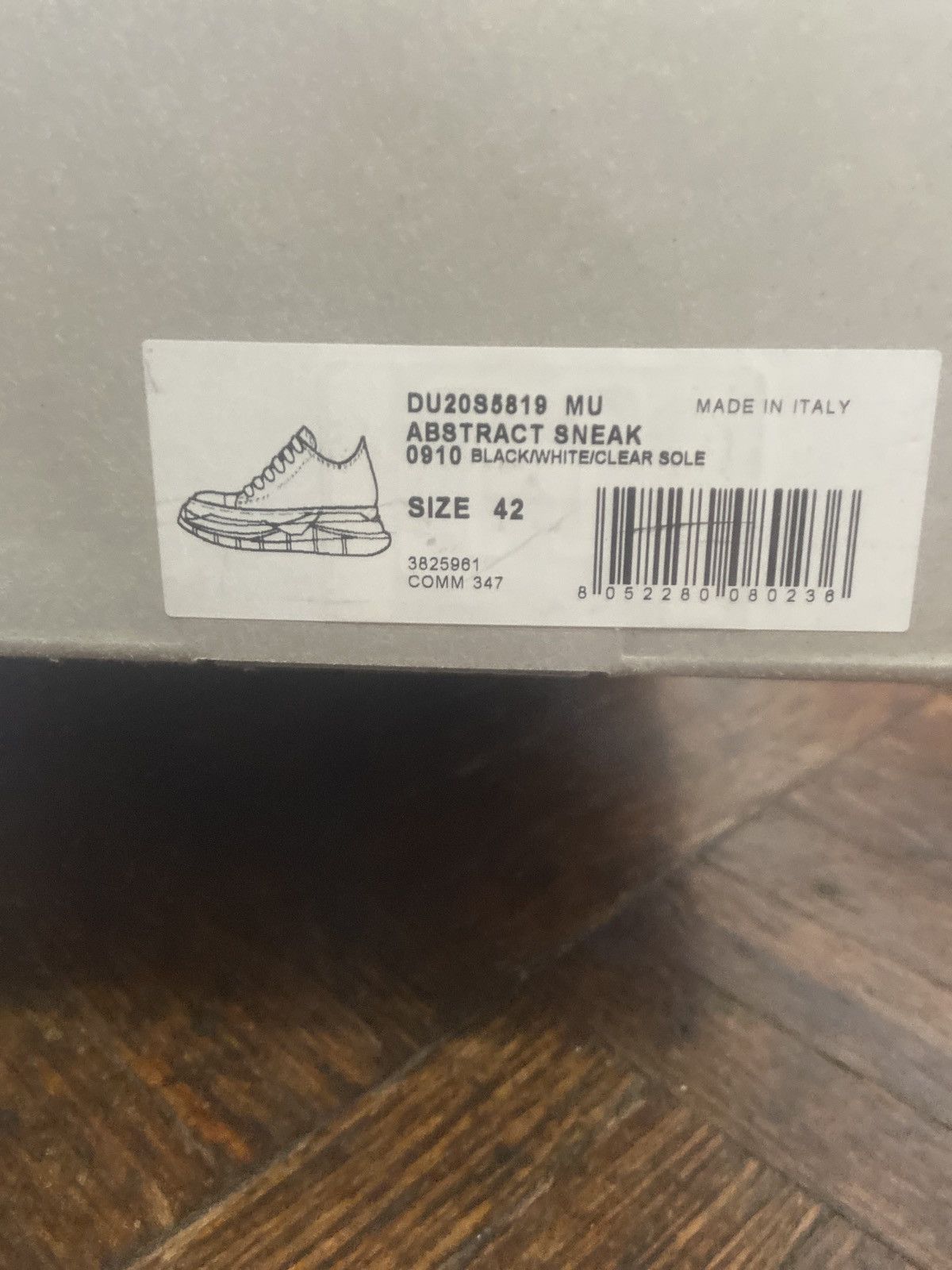 Rick Owens × Rick Owens Drkshdw Rick Owens Abstract Sneaker Size US 9 / EU 42 - 3 Thumbnail