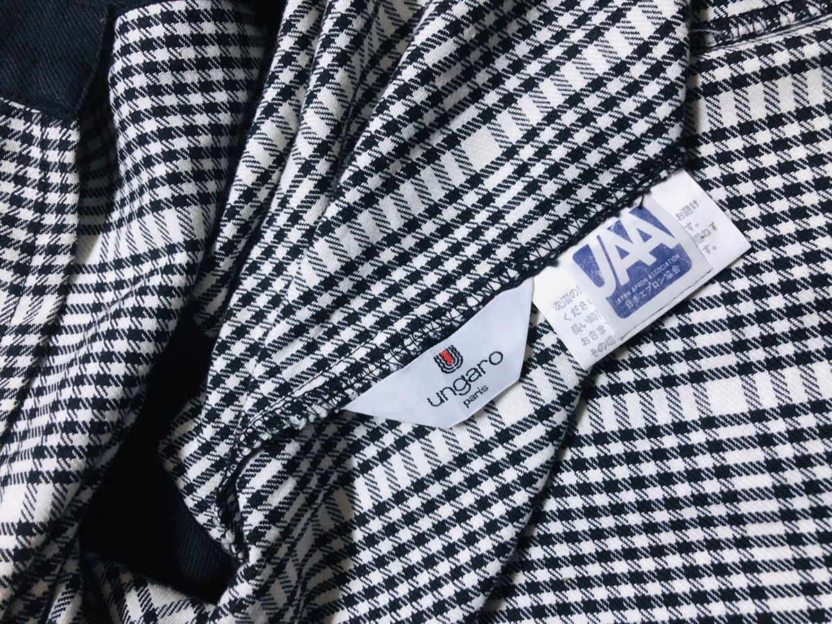 Emanuel Ungaro × Ungaro Paris Check Pattern Squirrel Jacket Tartan by Ungaro Paris Size US L / EU 52-54 / 3 - 4 Thumbnail