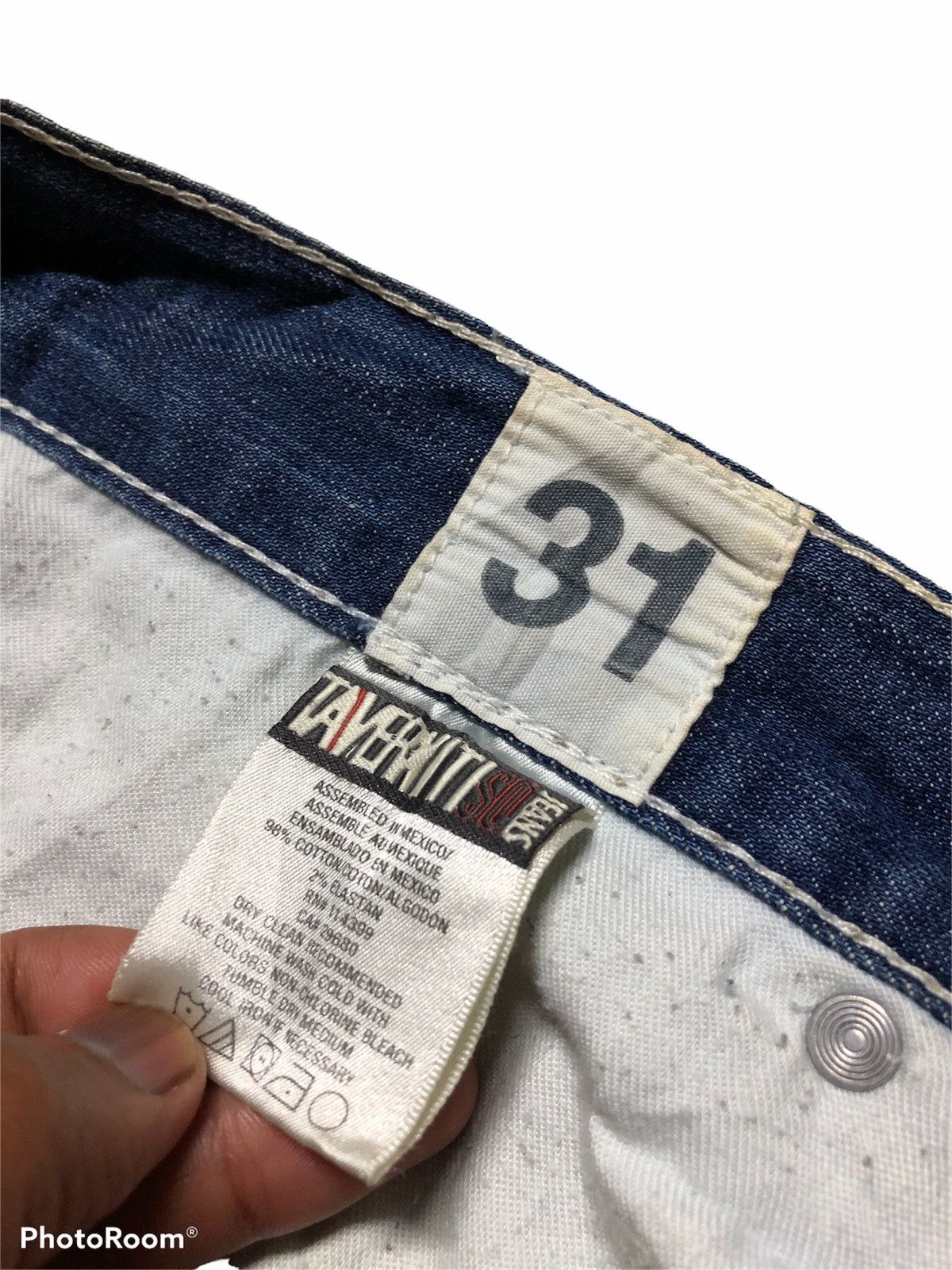Jimmy Taverniti FLARE DENIM MEG 19 BY TAVERNITI SO JEANS Size US 34 / EU 50 - 5 Thumbnail