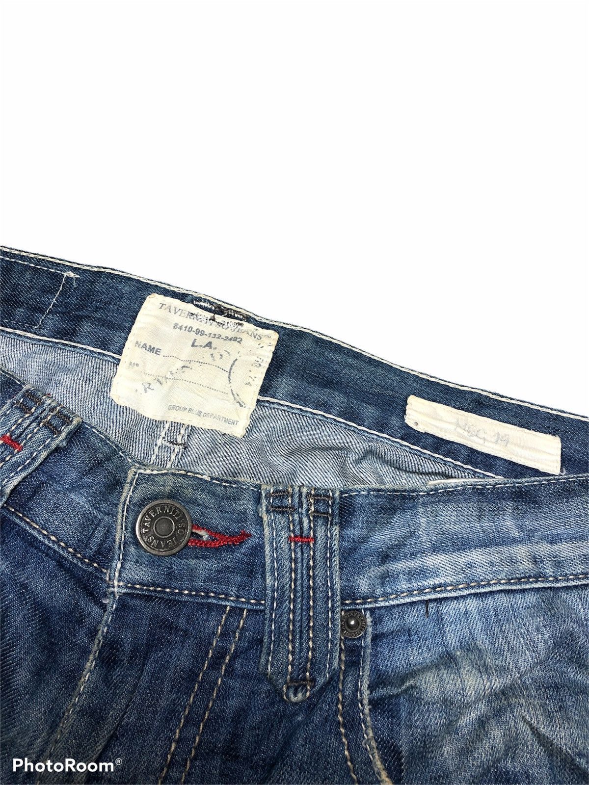 Jimmy Taverniti FLARE DENIM MEG 19 BY TAVERNITI SO JEANS Size US 34 / EU 50 - 4 Thumbnail