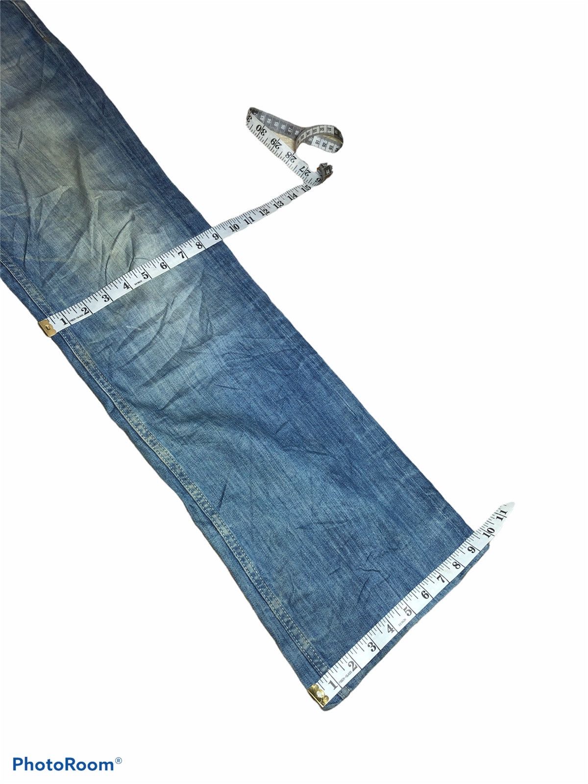 Jimmy Taverniti FLARE DENIM MEG 19 BY TAVERNITI SO JEANS Size US 34 / EU 50 - 8 Thumbnail