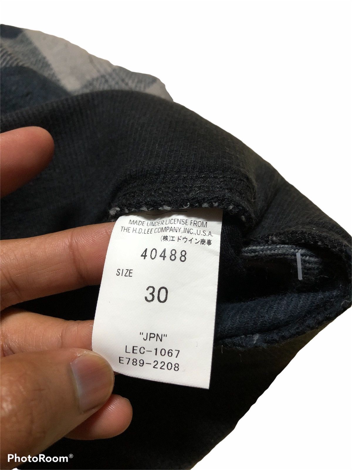 Lee LEE PLAID JOGGER/SWEATPANT Size US 30 / EU 46 - 4 Thumbnail